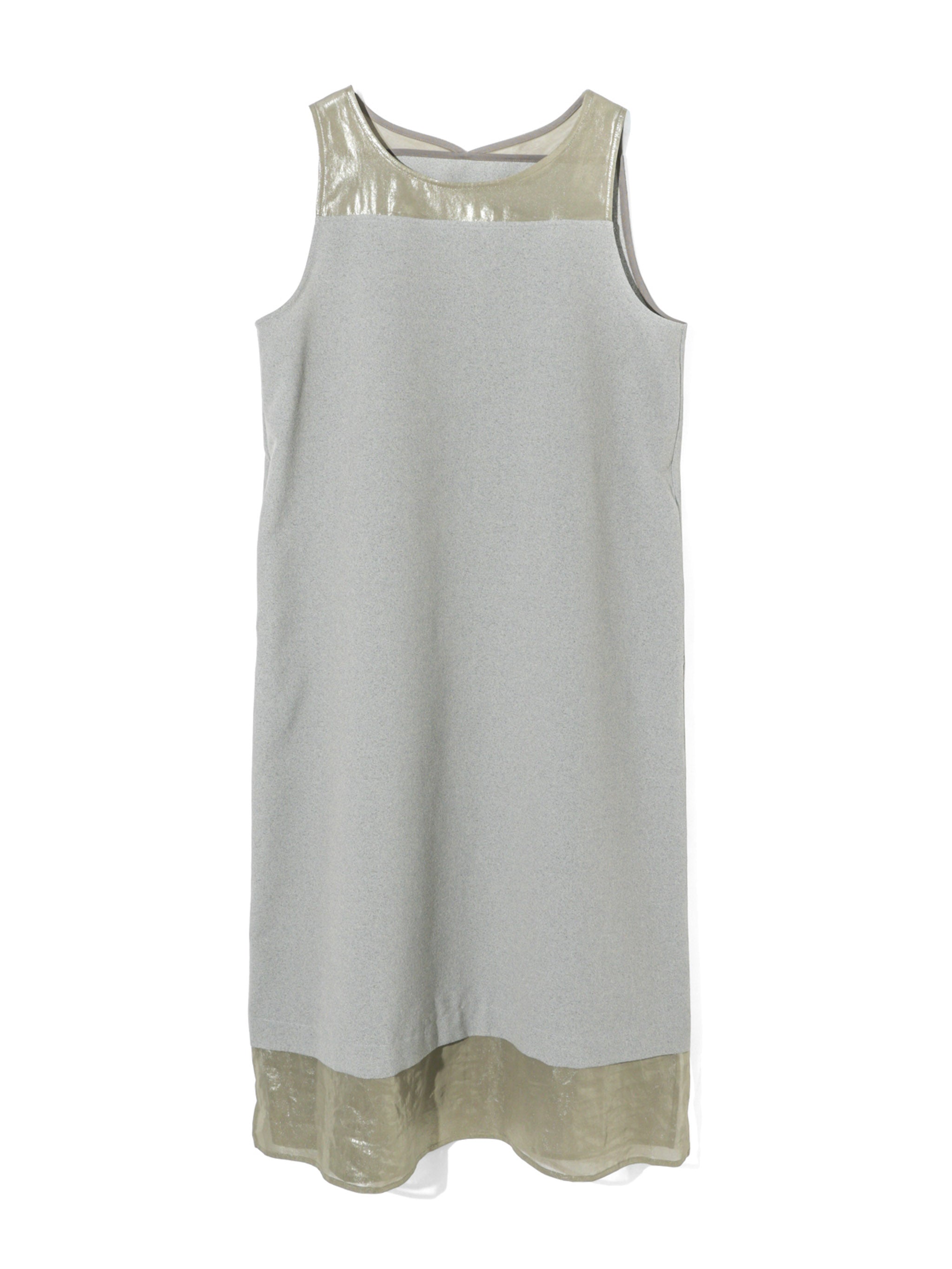 n/slv OP with foil print organdy
