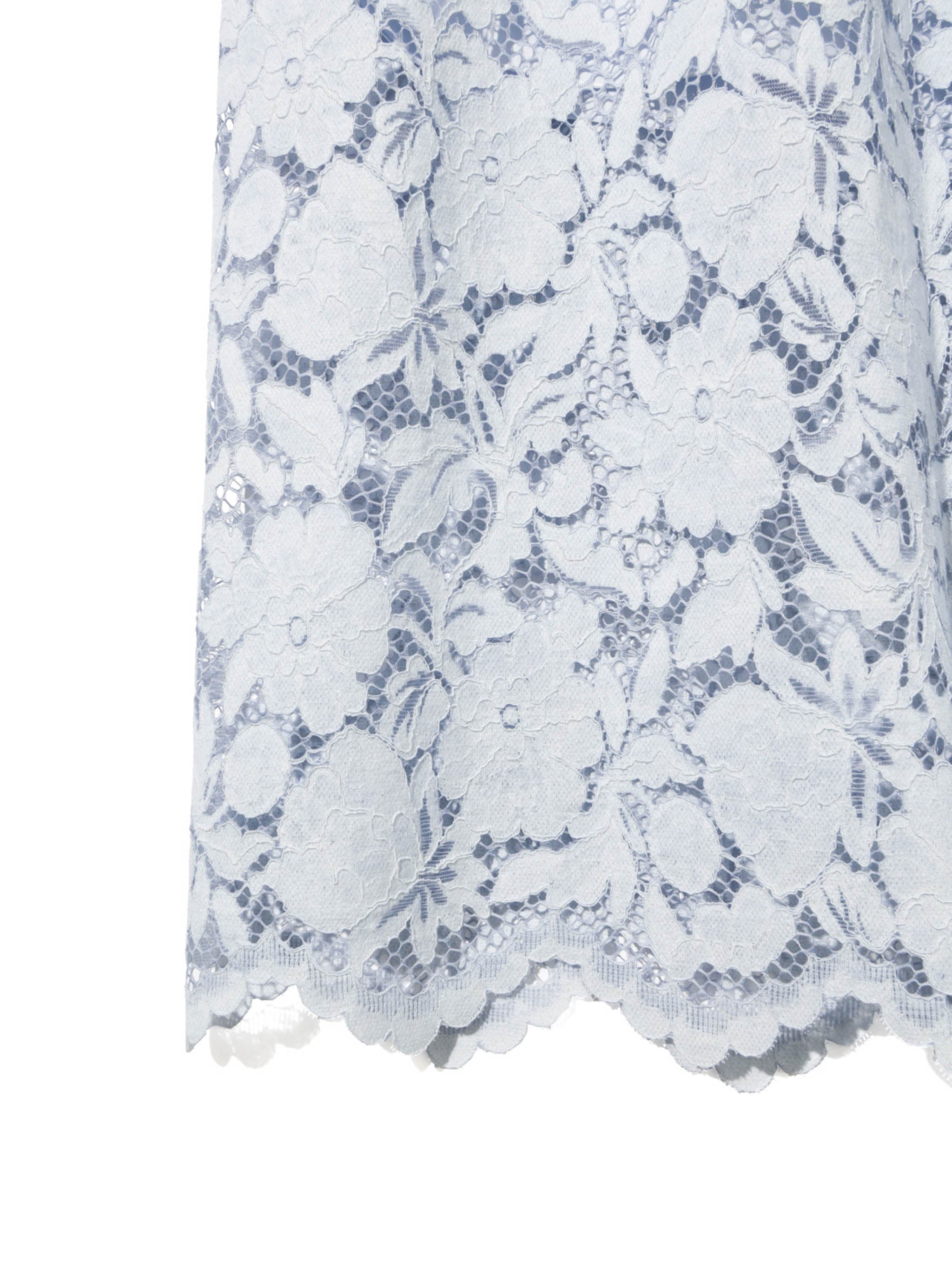 lace combi shirt onepiece