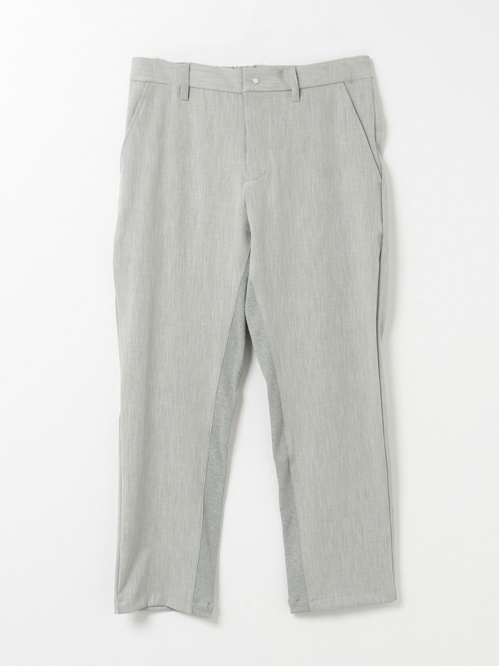 Men’s リブスイッチングパンツ【3-1067】