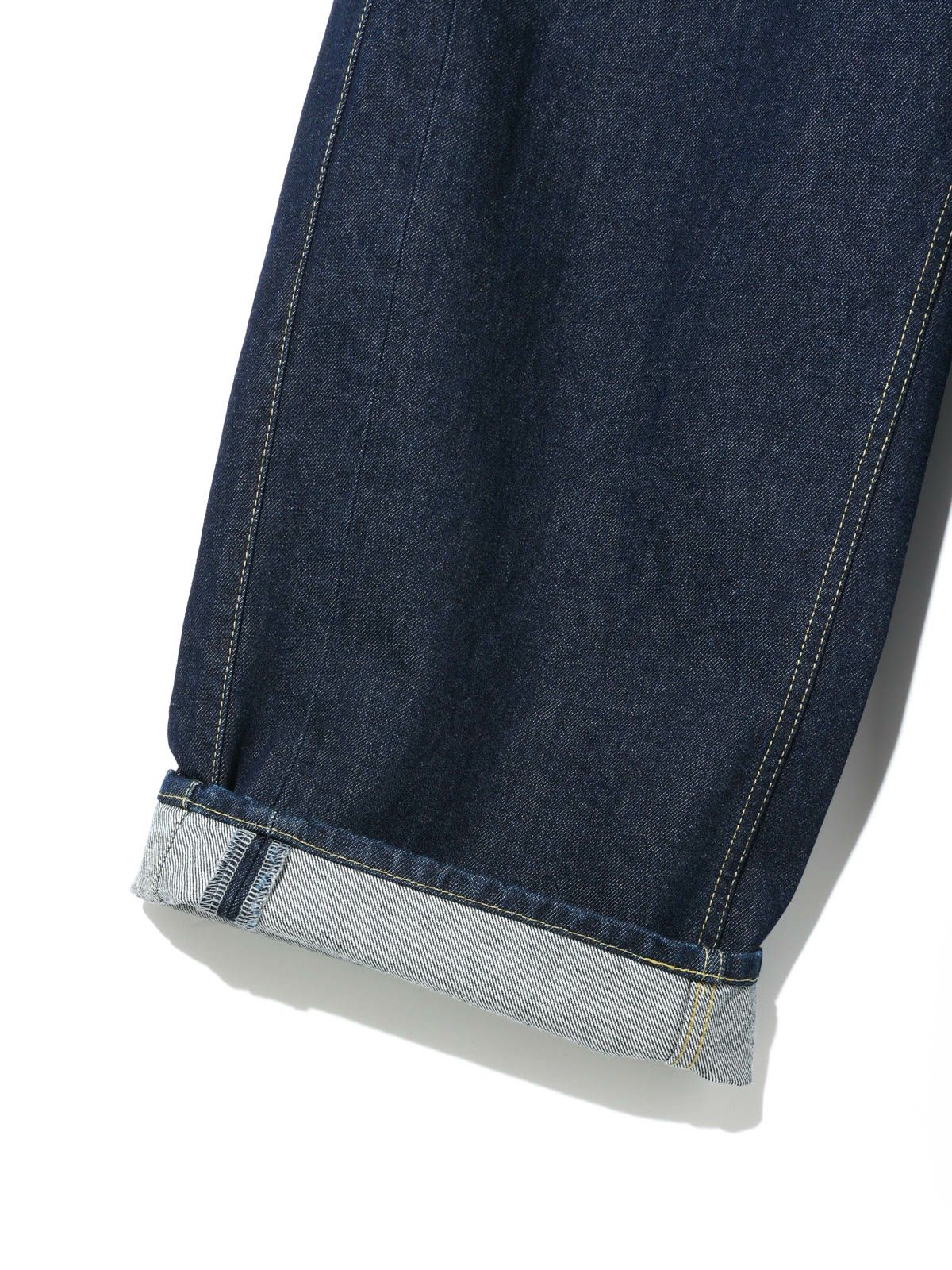 barrel leg wide denim