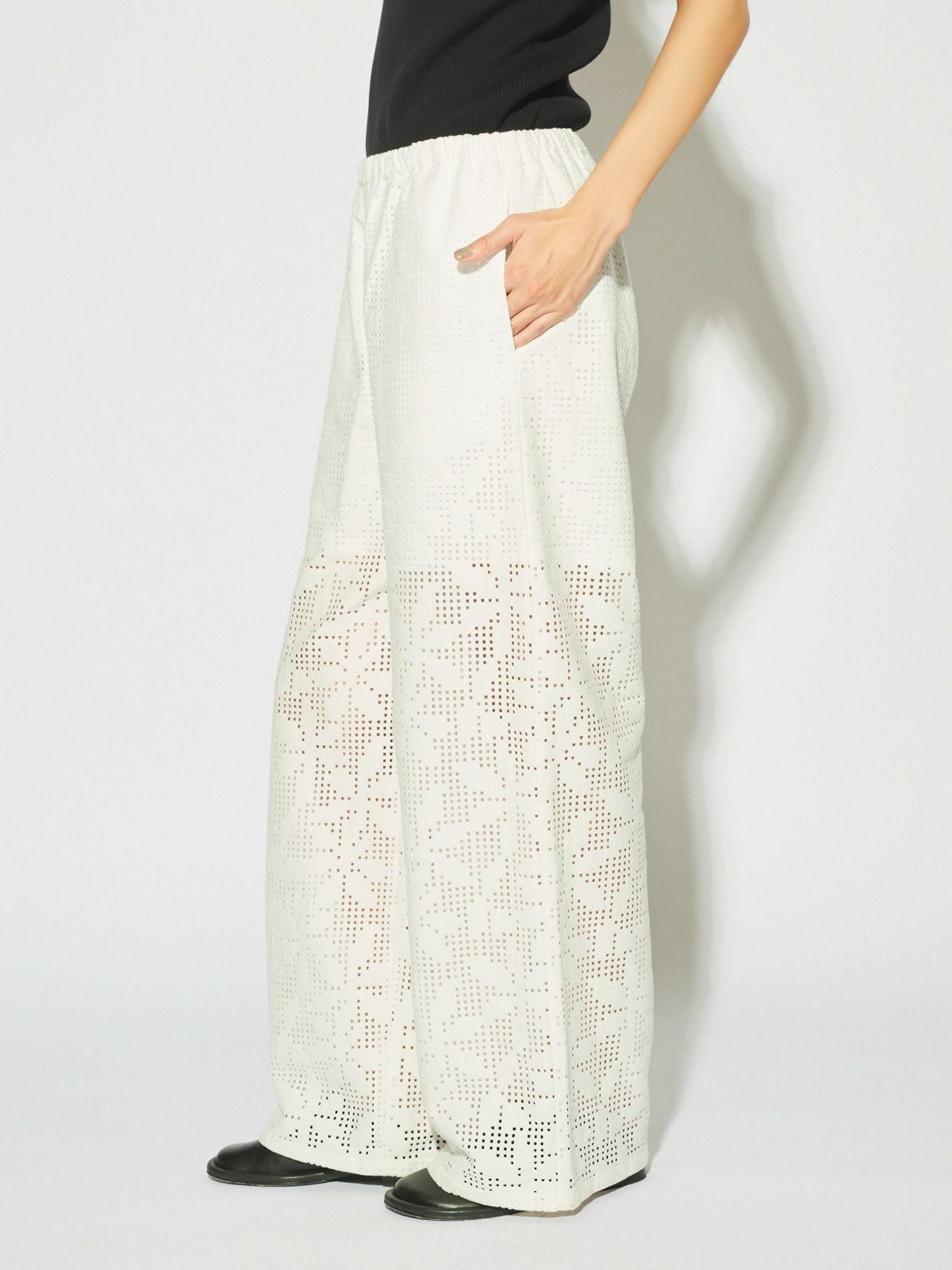 lace easy pants