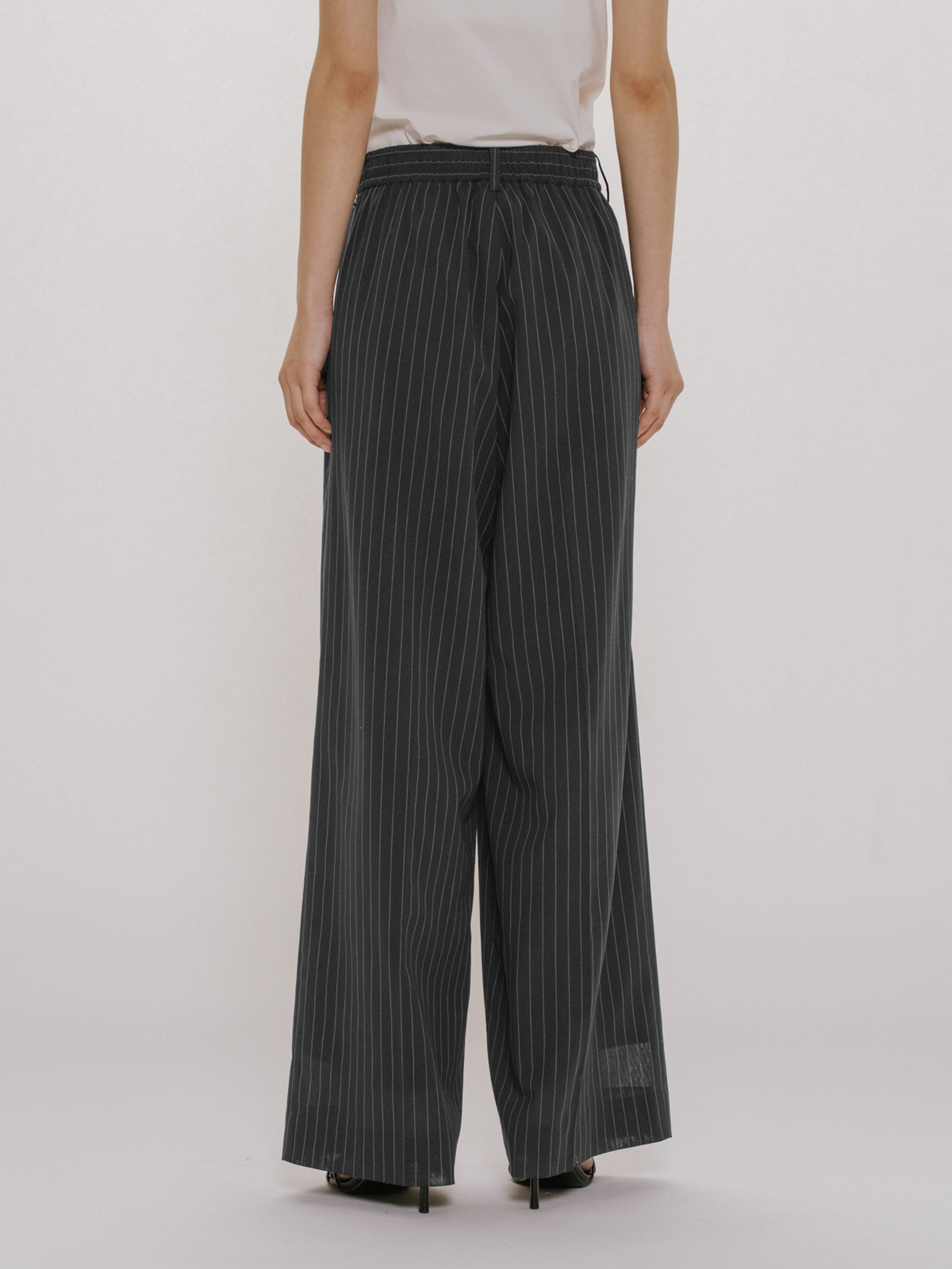 sheer wide slacks