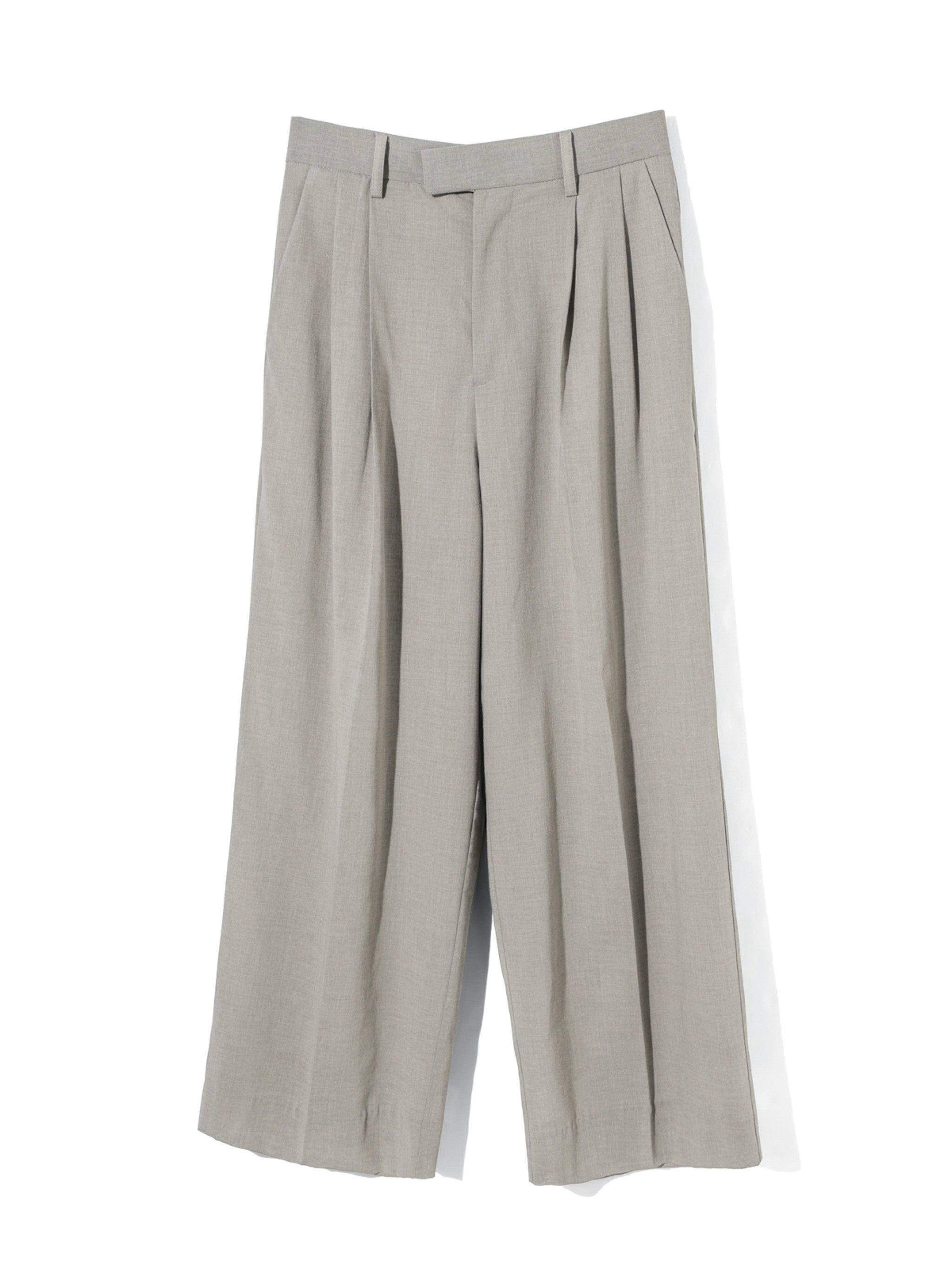sheer wide slacks