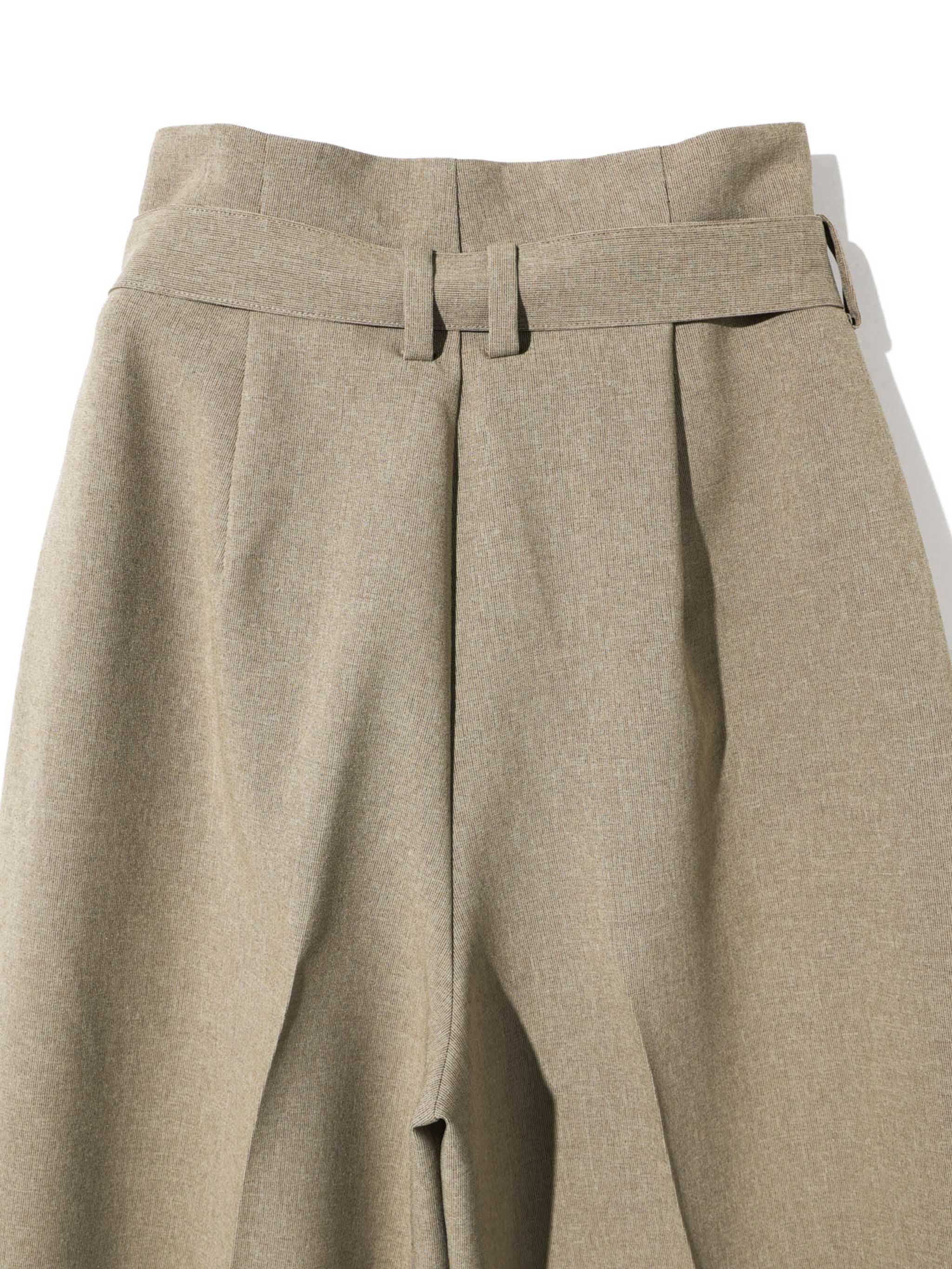 belted slacks