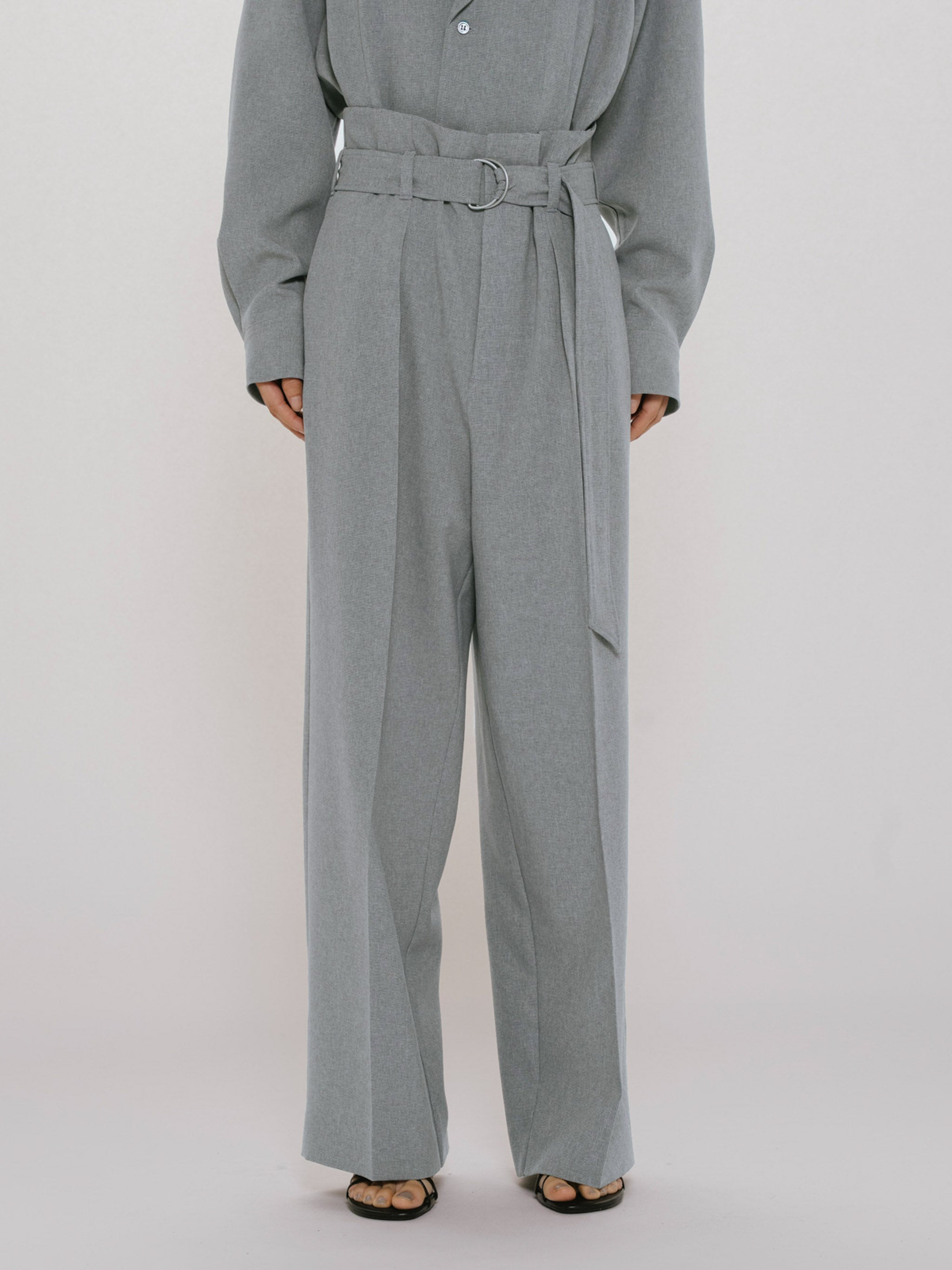 belted slacks