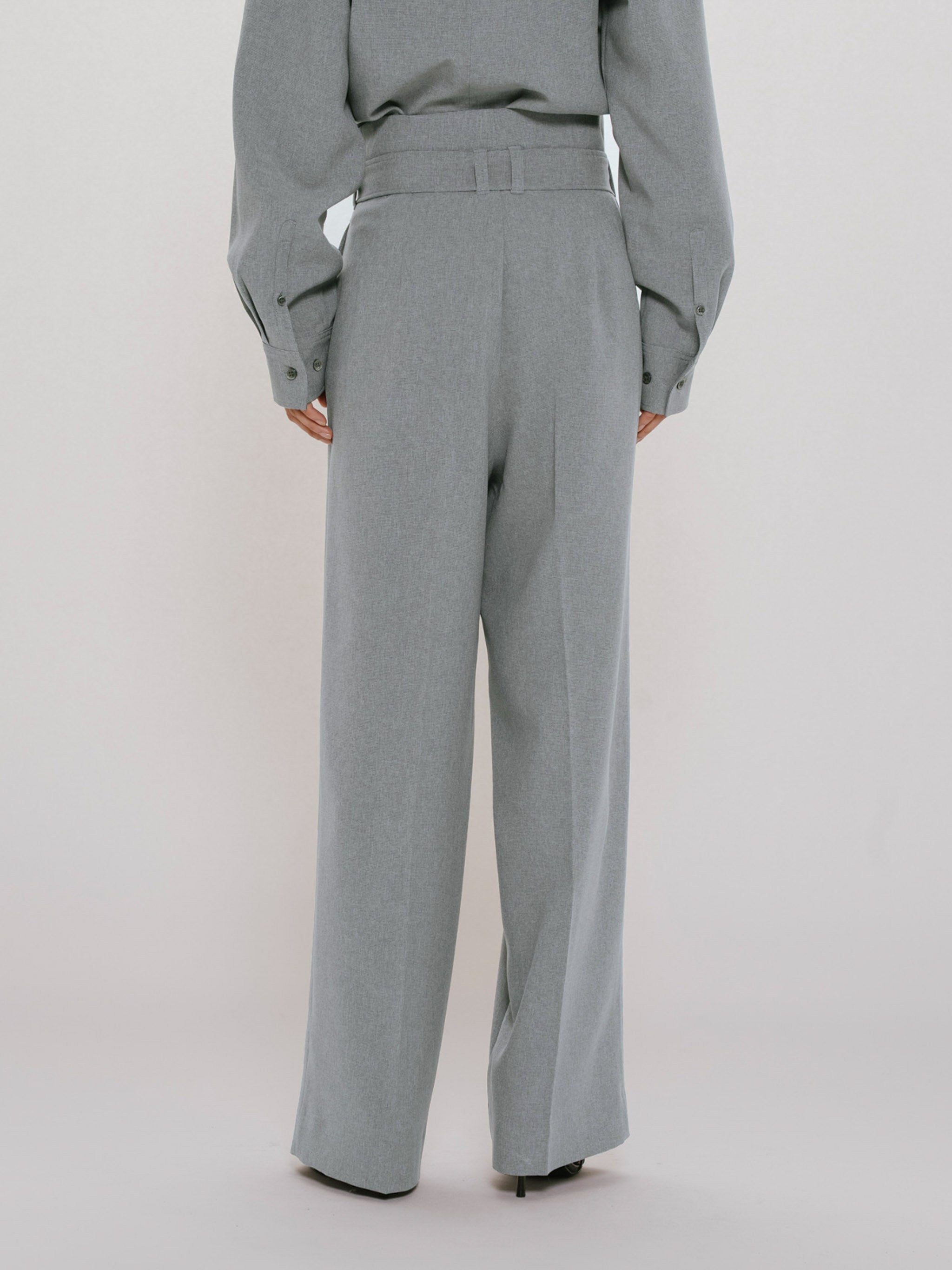 belted slacks