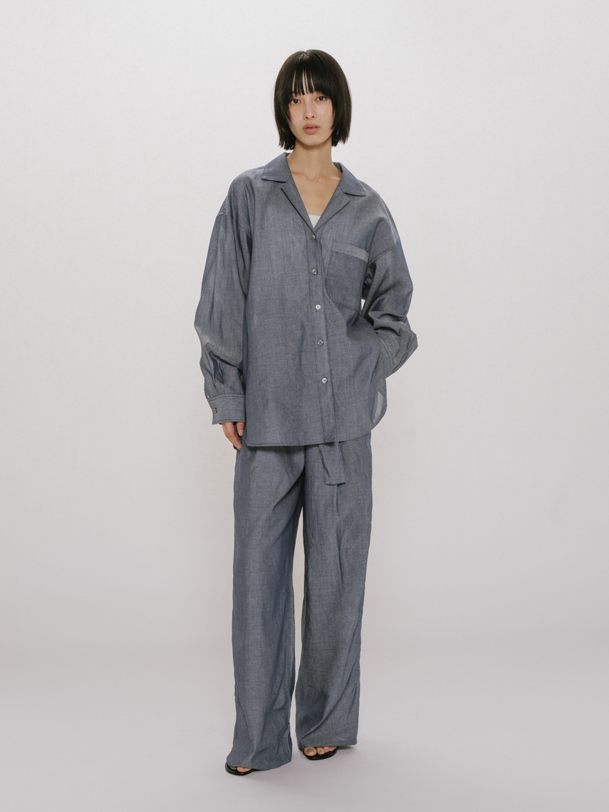 sheer denim easy PT