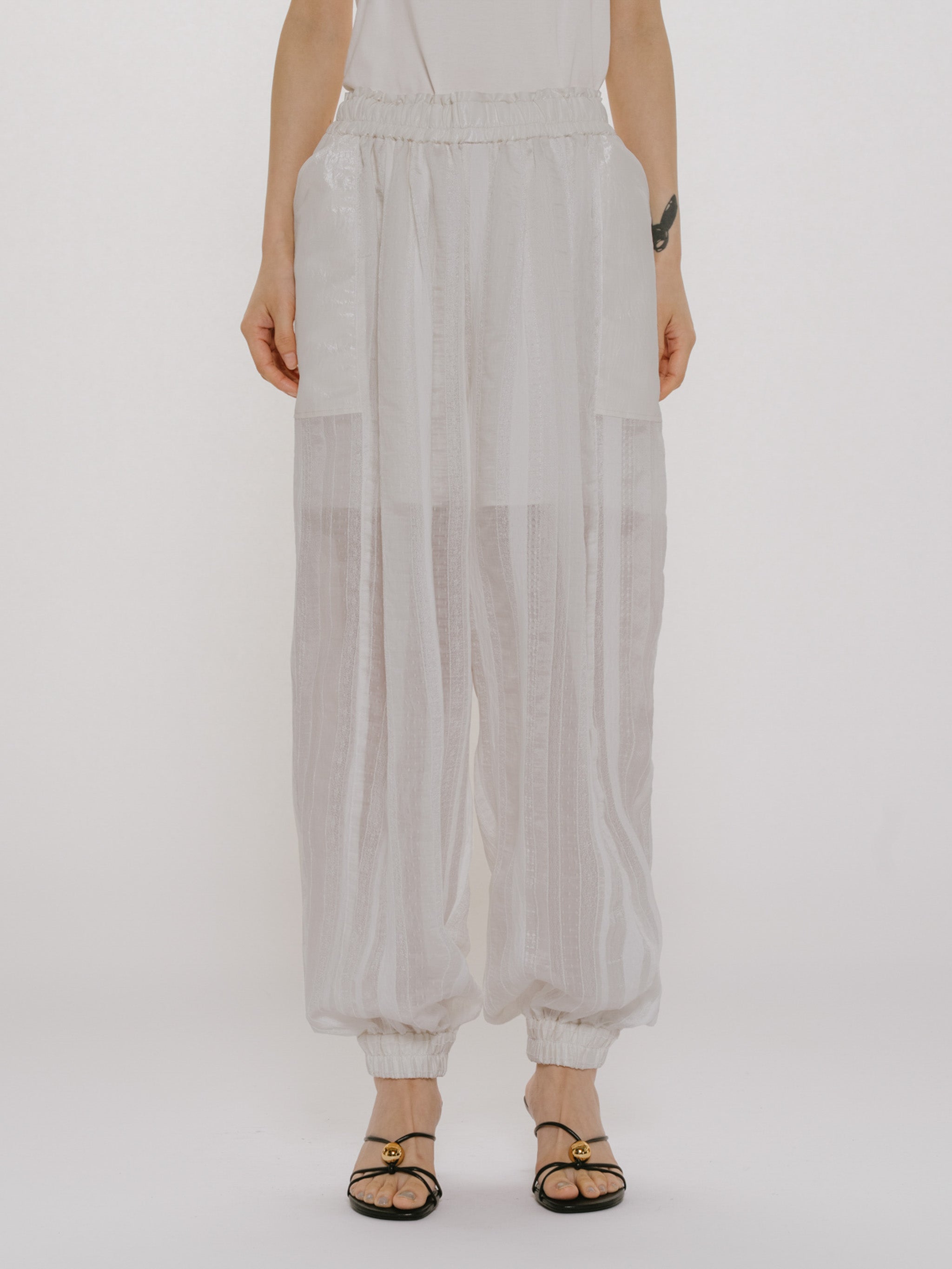 lace balloon easy pants