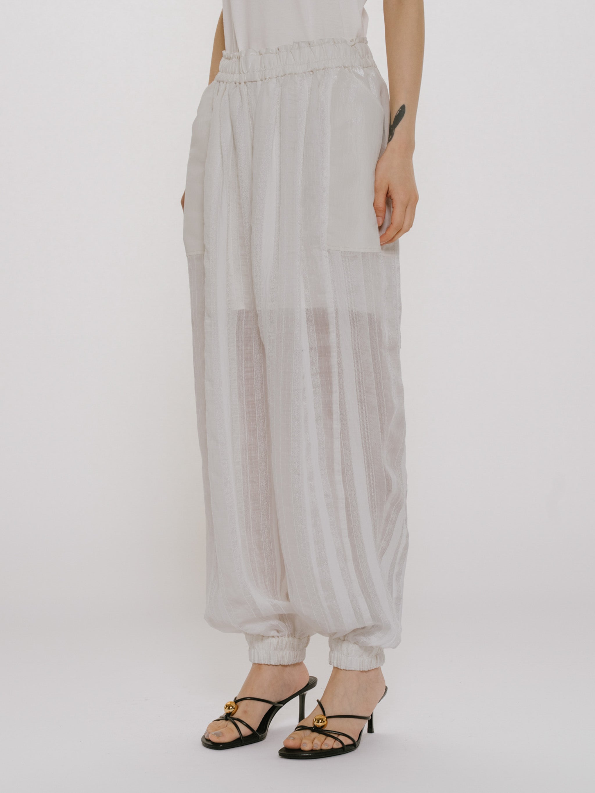 lace balloon easy pants
