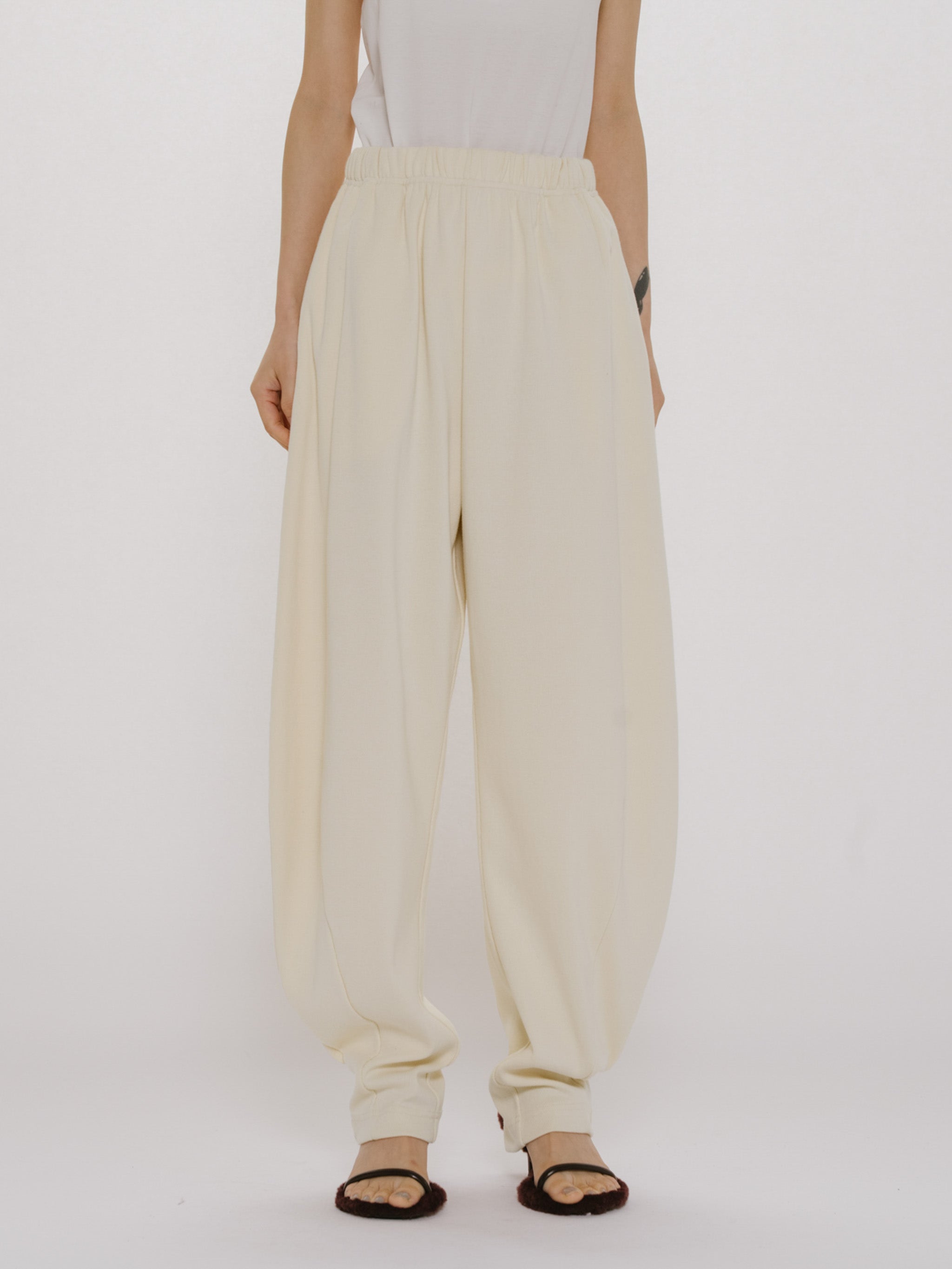 rib easy cocoon pants
