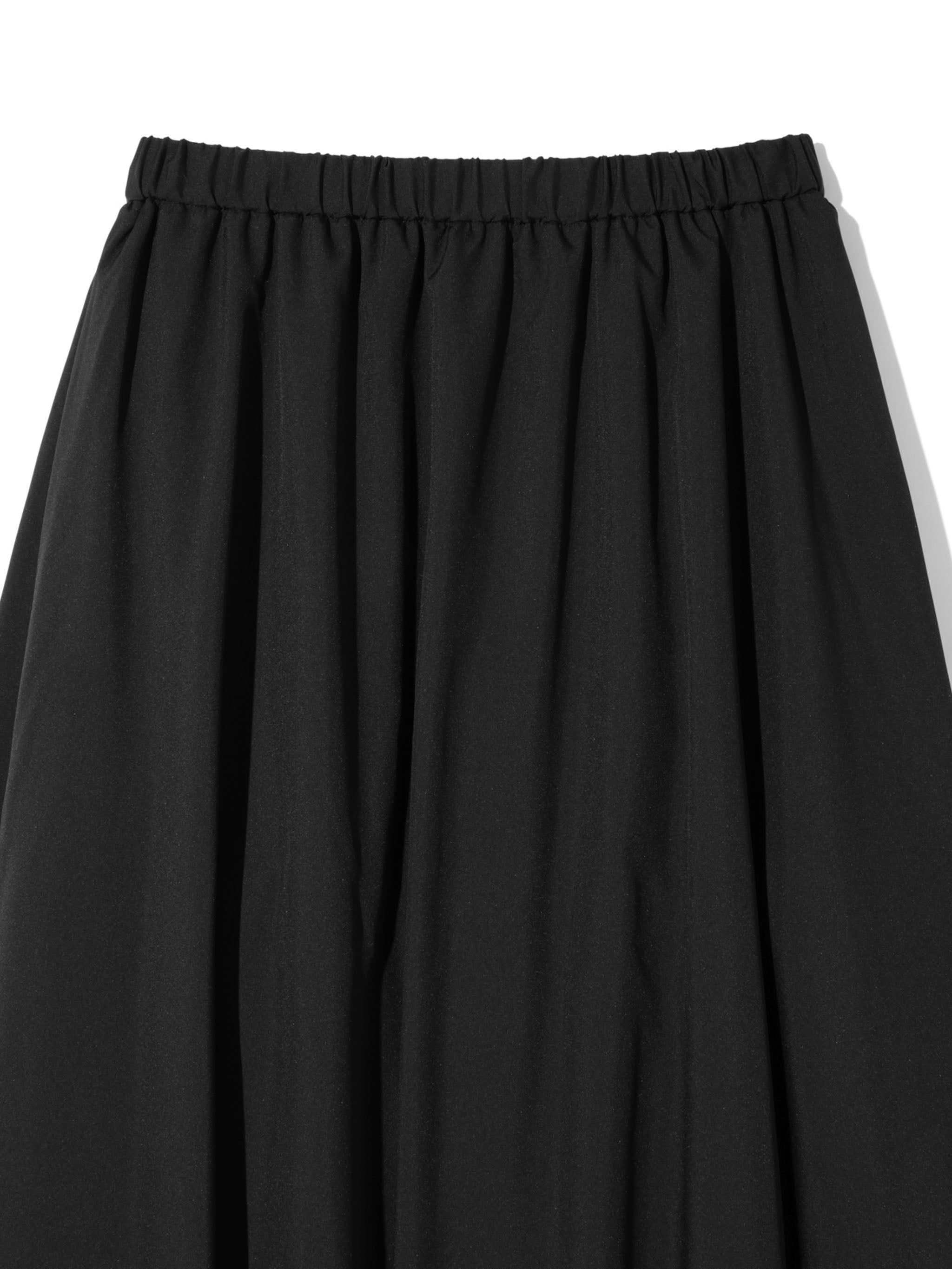asymmetry tiered skirt