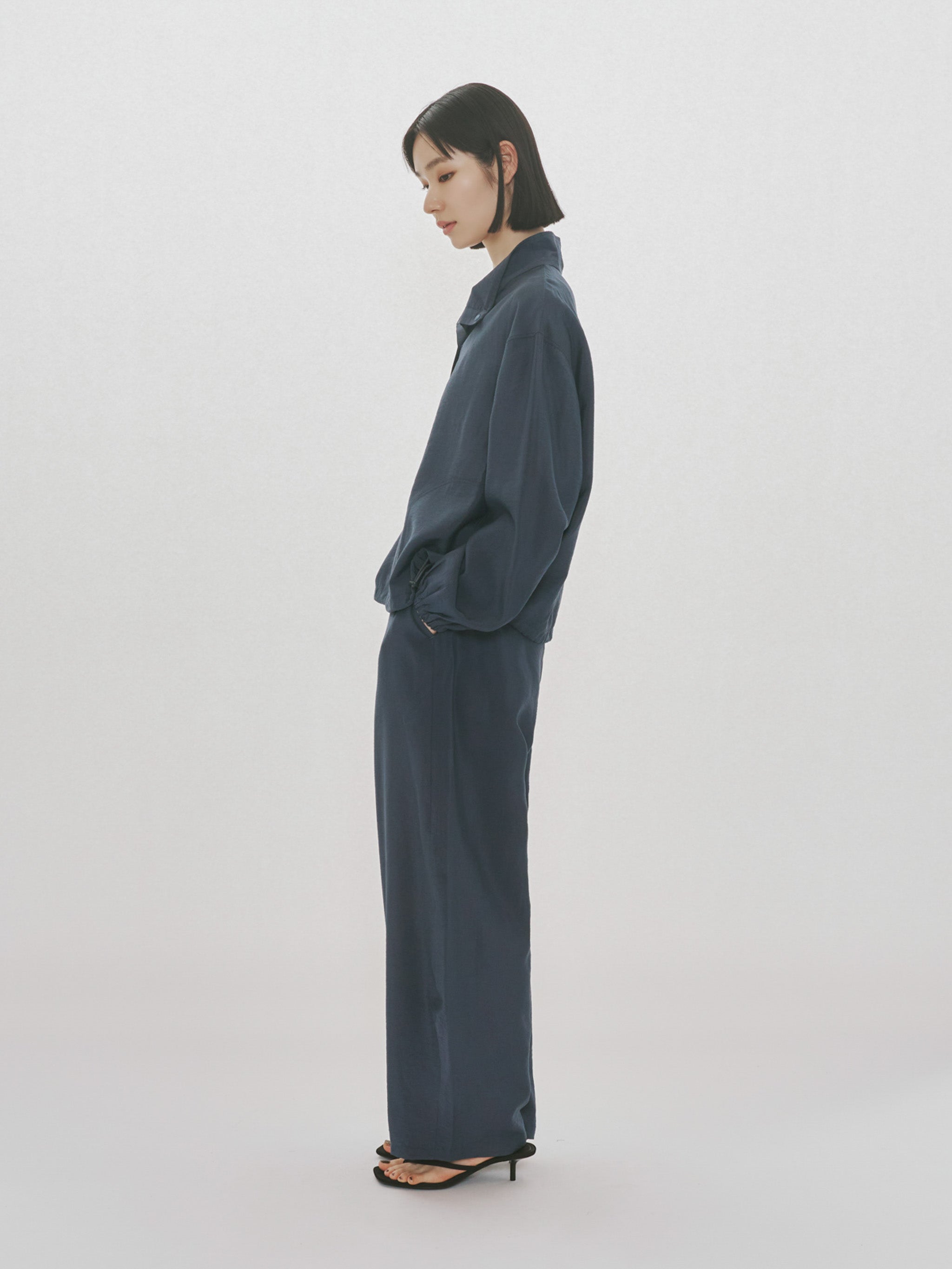 poplin easy pants