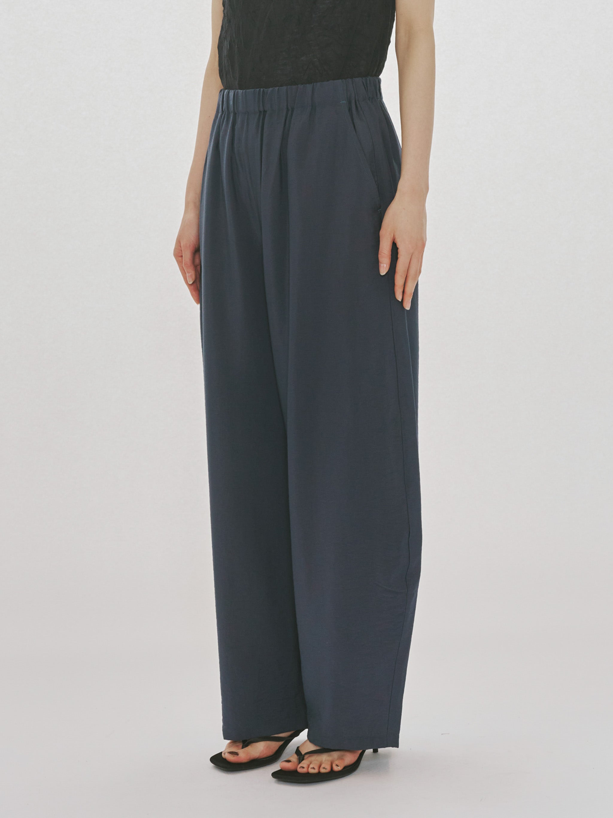 poplin easy pants