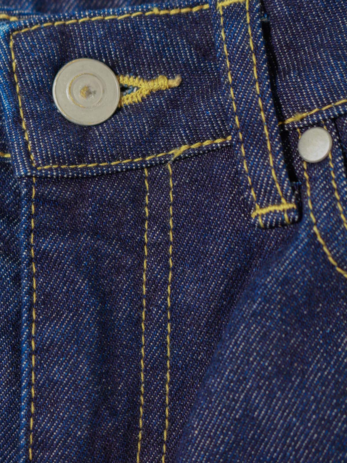 high waist straight denim