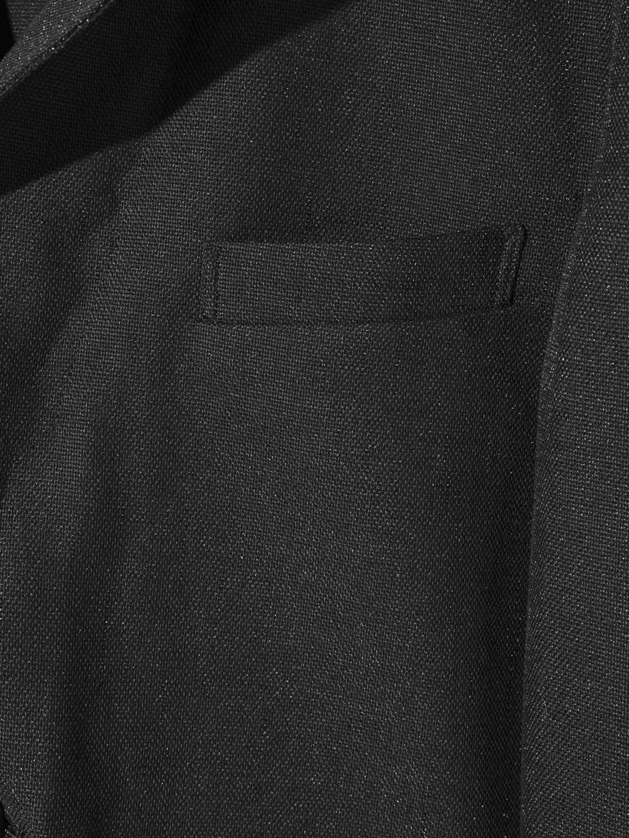 linen blend tailored jacket