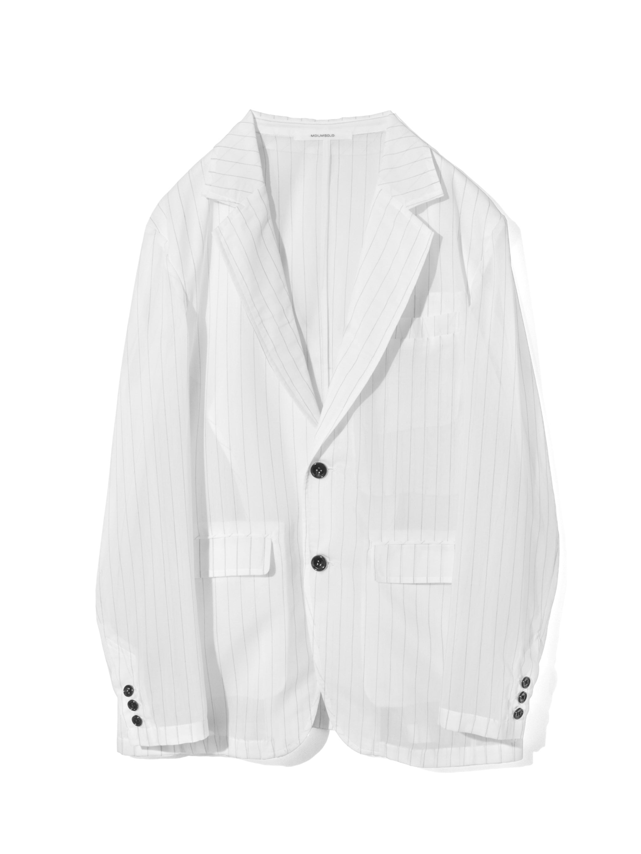 sheer stripe jacket