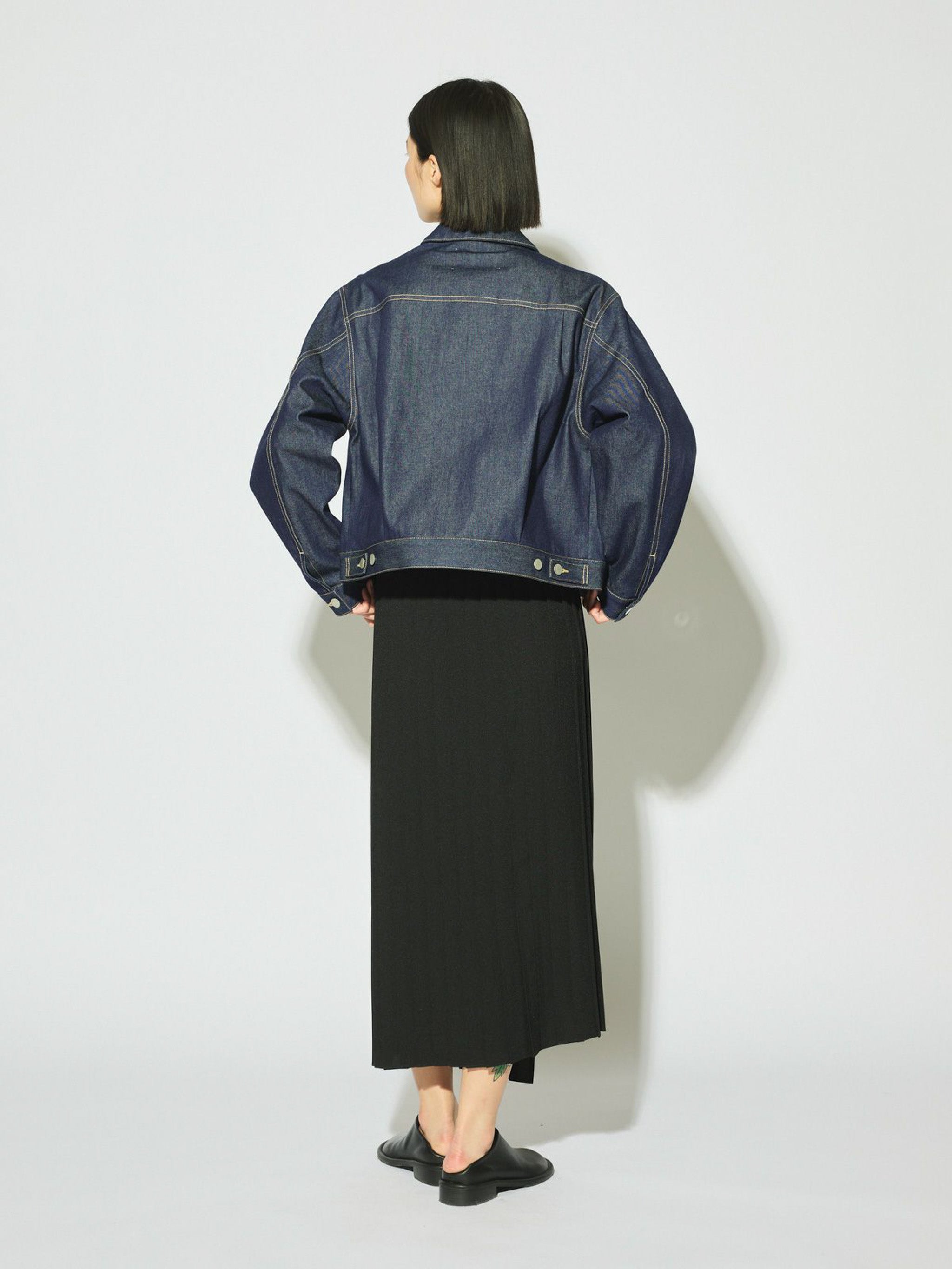 short denim jacket