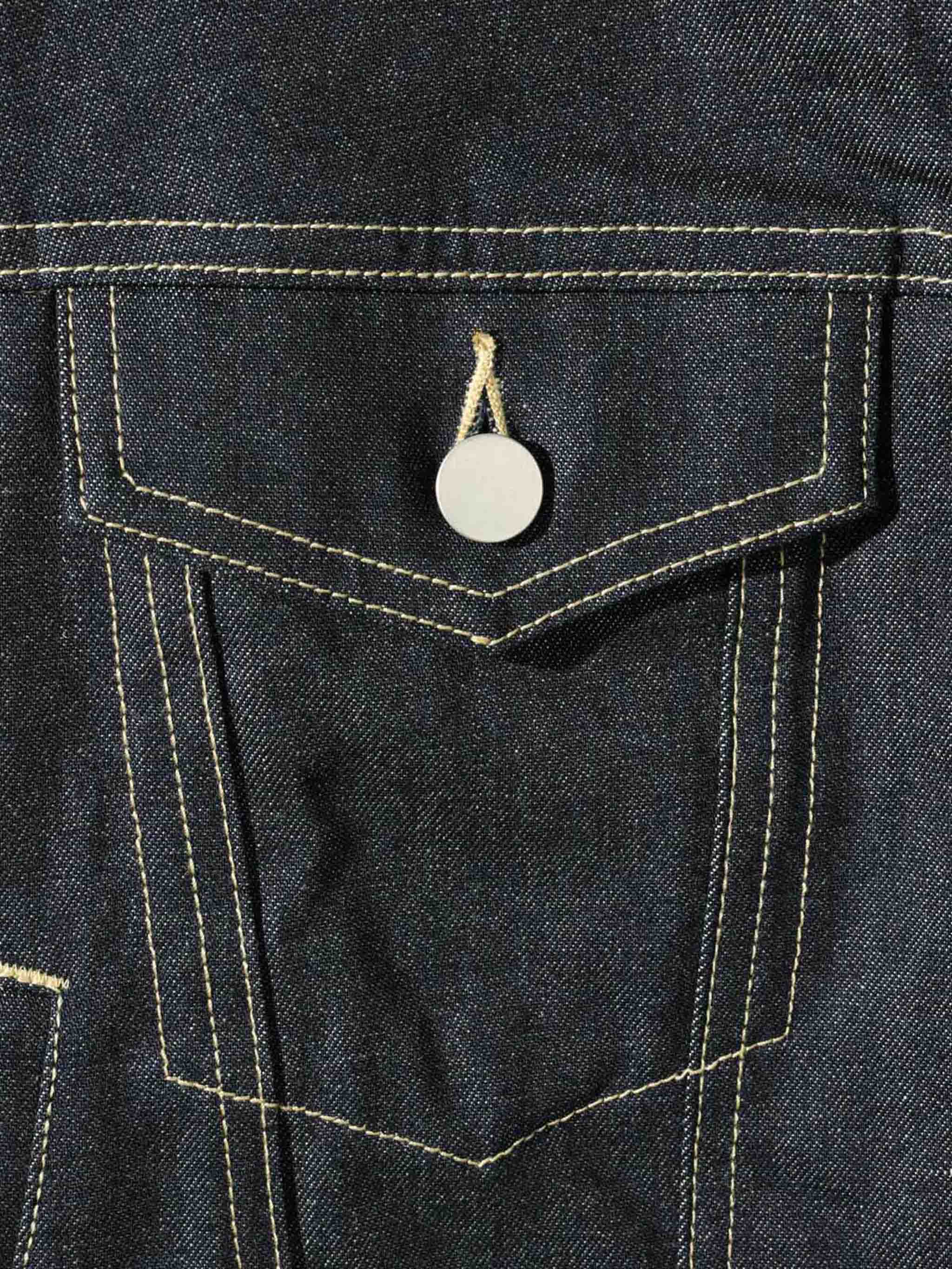 short denim jacket