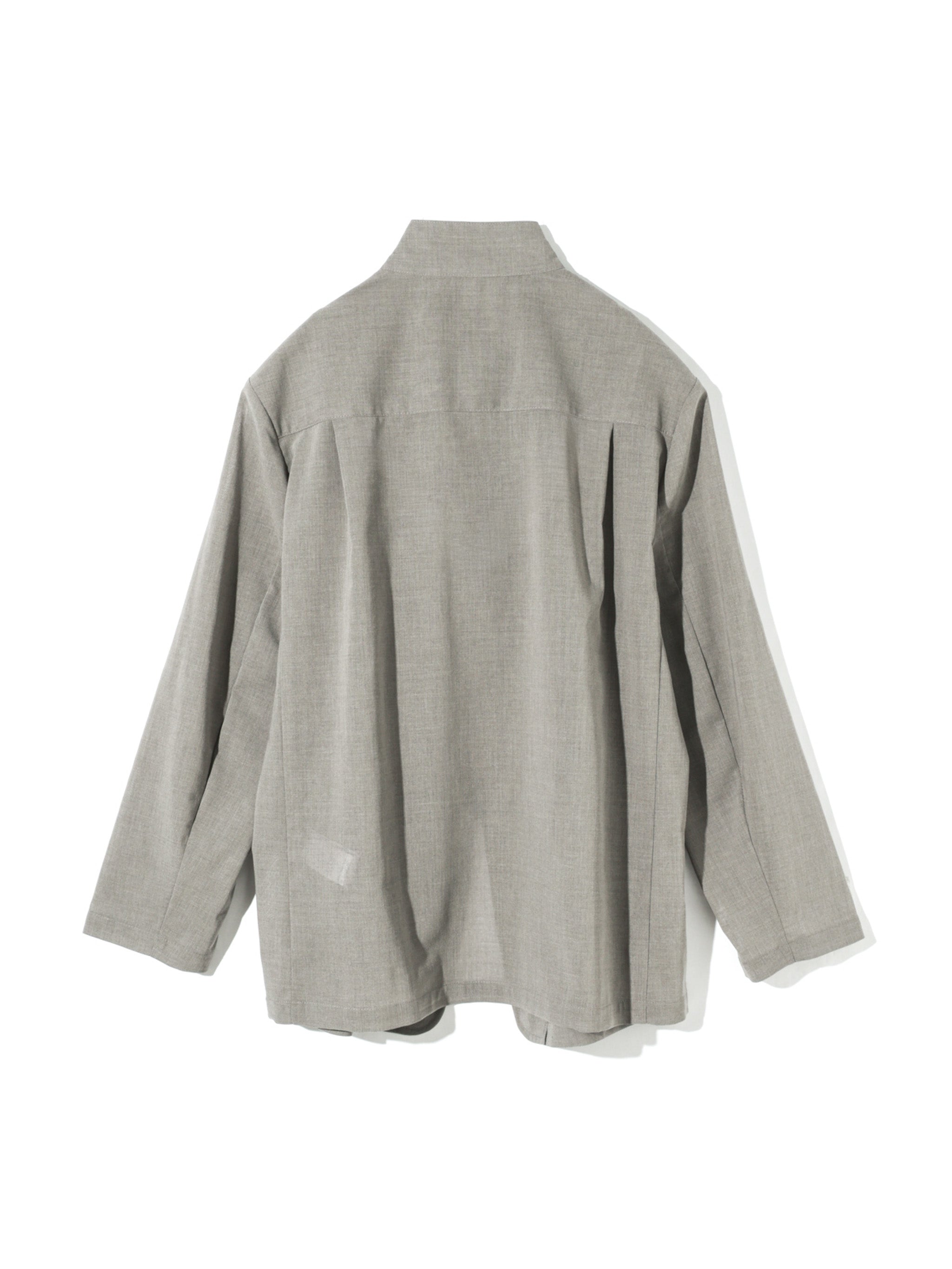 sheer zip jacket