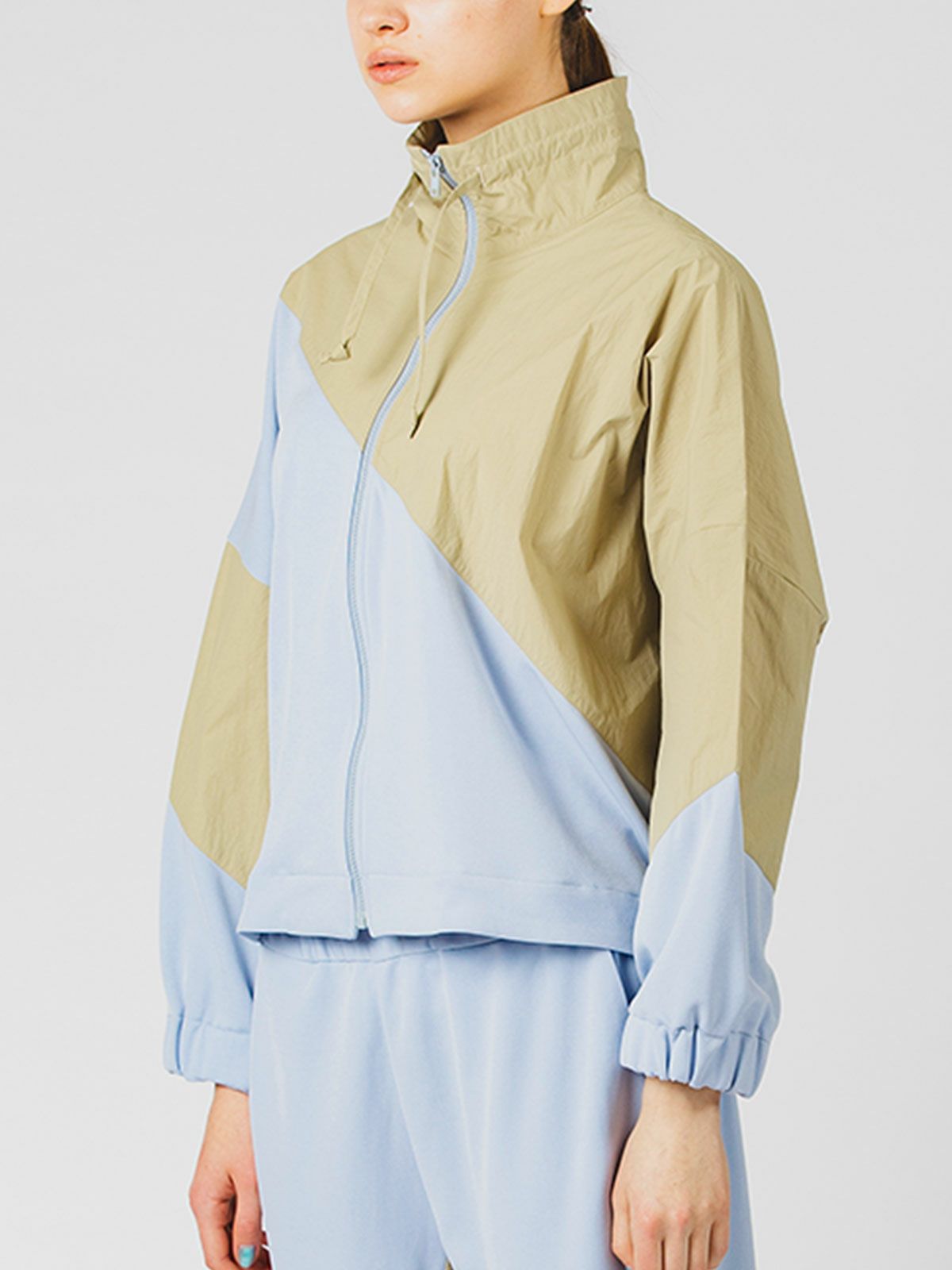 bicolor track jacket