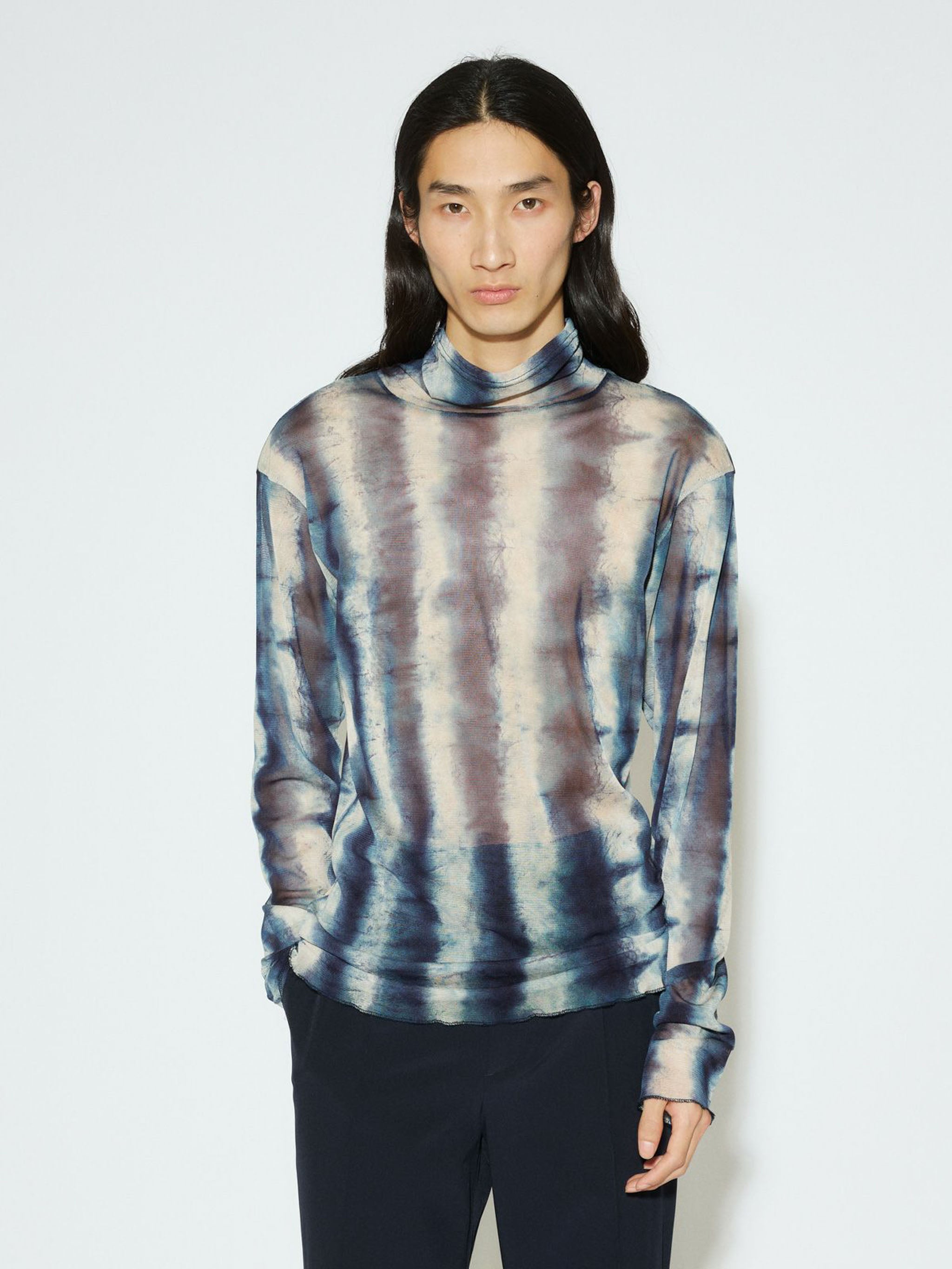 Men’s ハイネックチュールプルオーバー