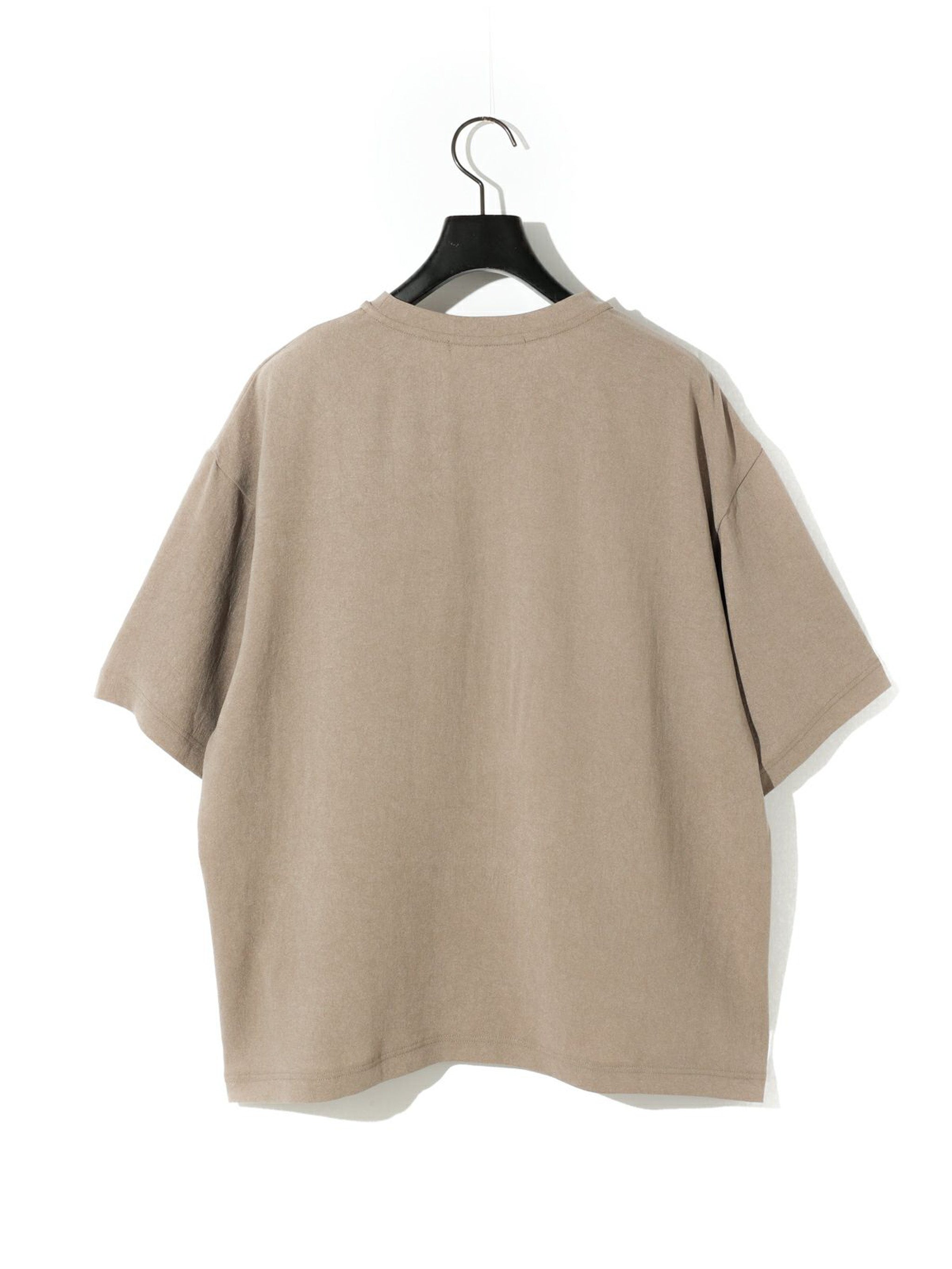 Men’s ハーフスリーブシアーベーシックプルオーバー