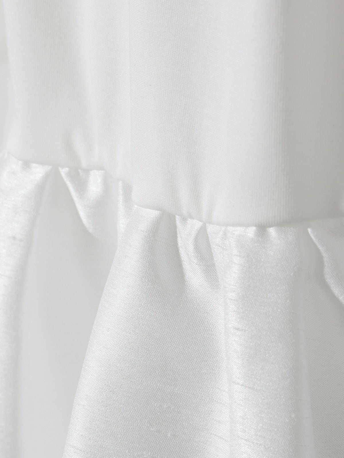 woven switching 2way peplum