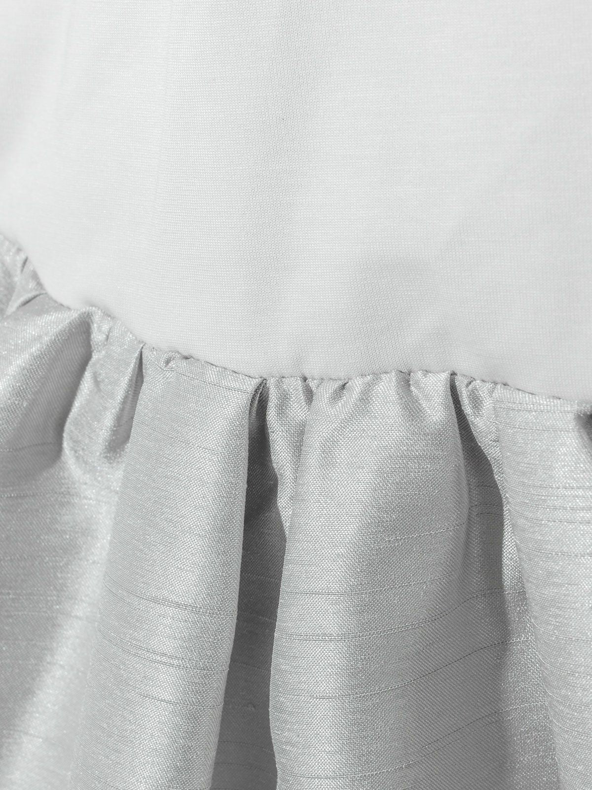 woven switching 2way peplum