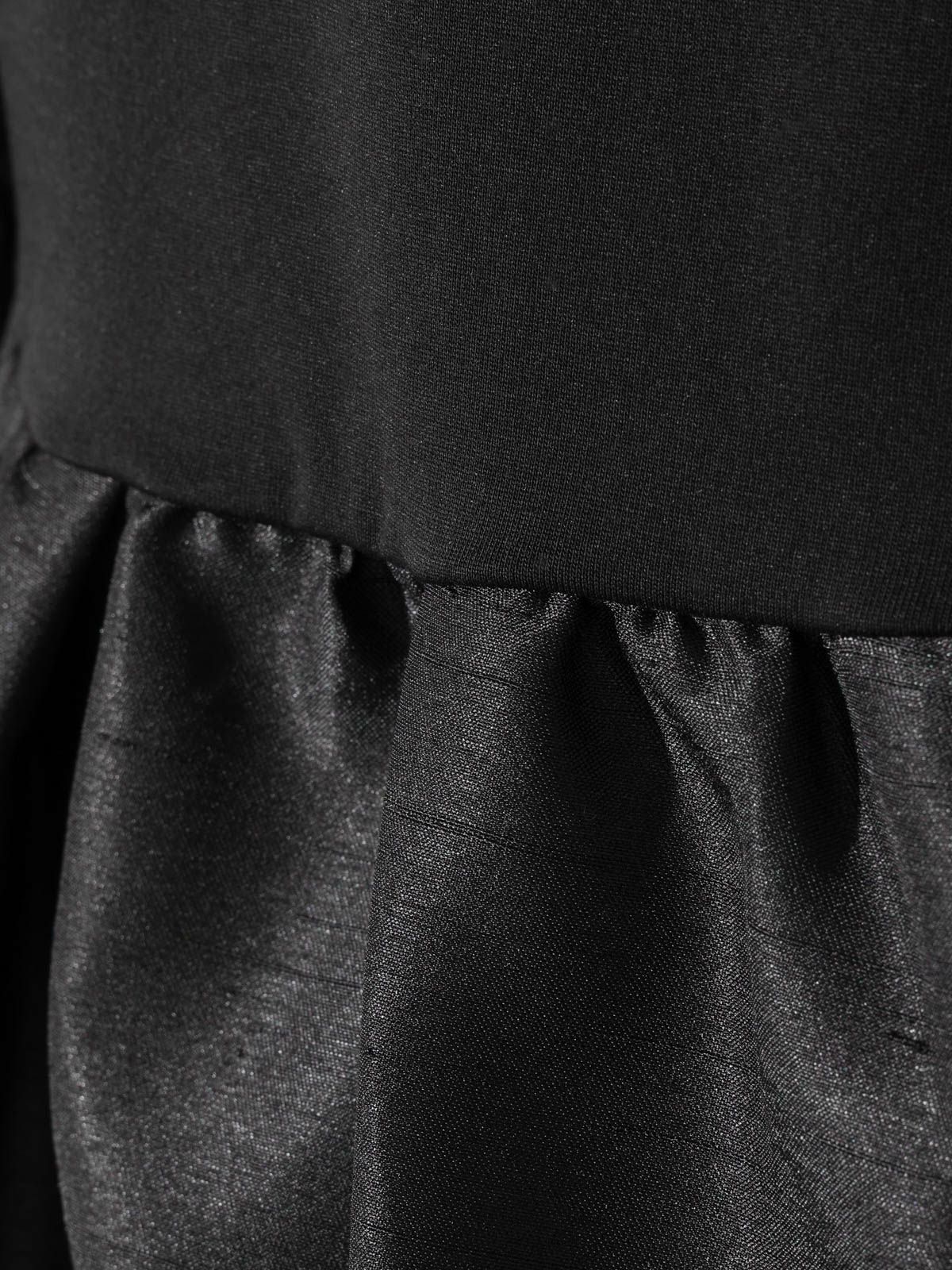 woven switching 2way peplum