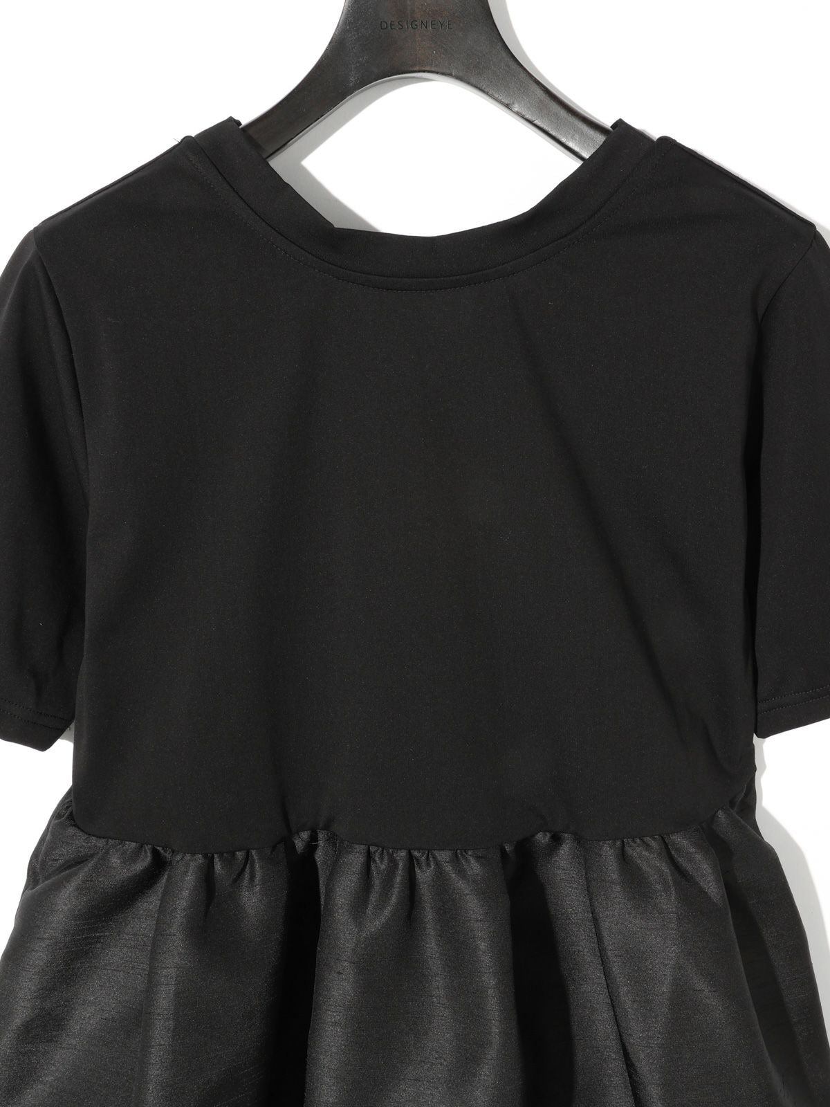 woven switching 2way peplum