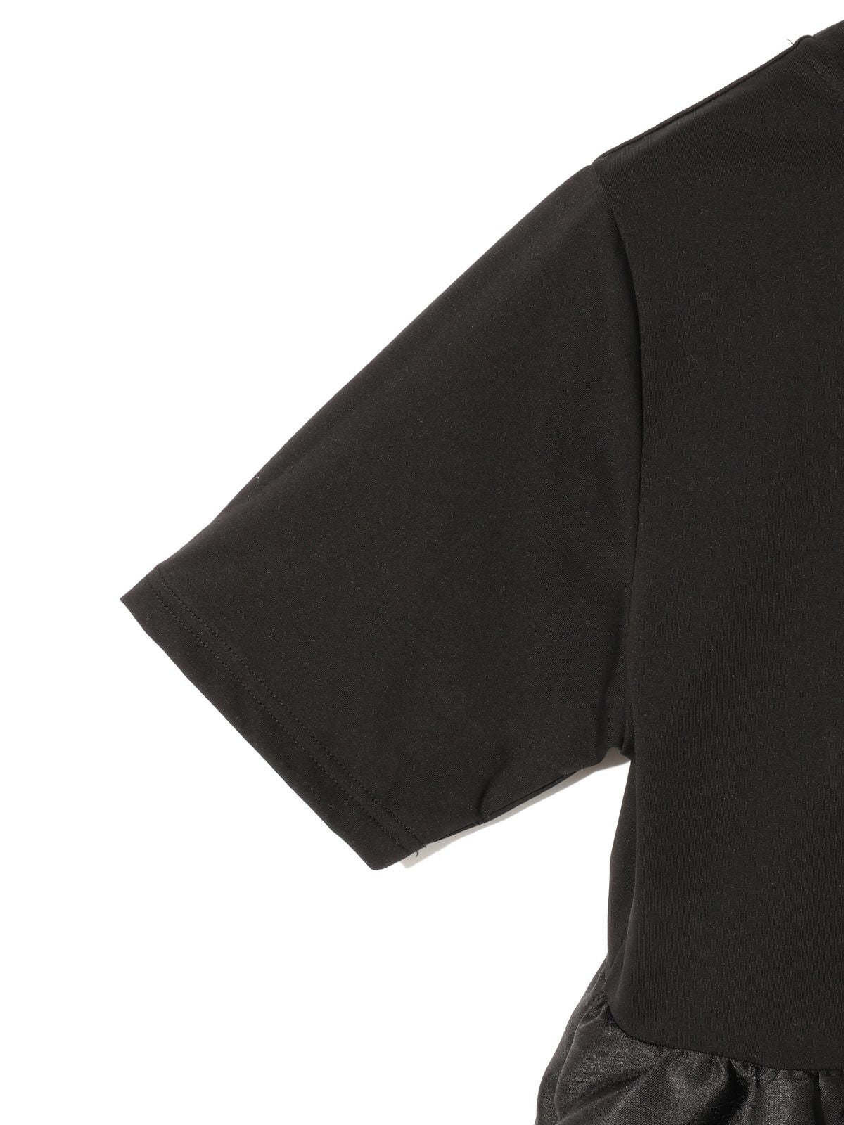 woven switching 2way peplum