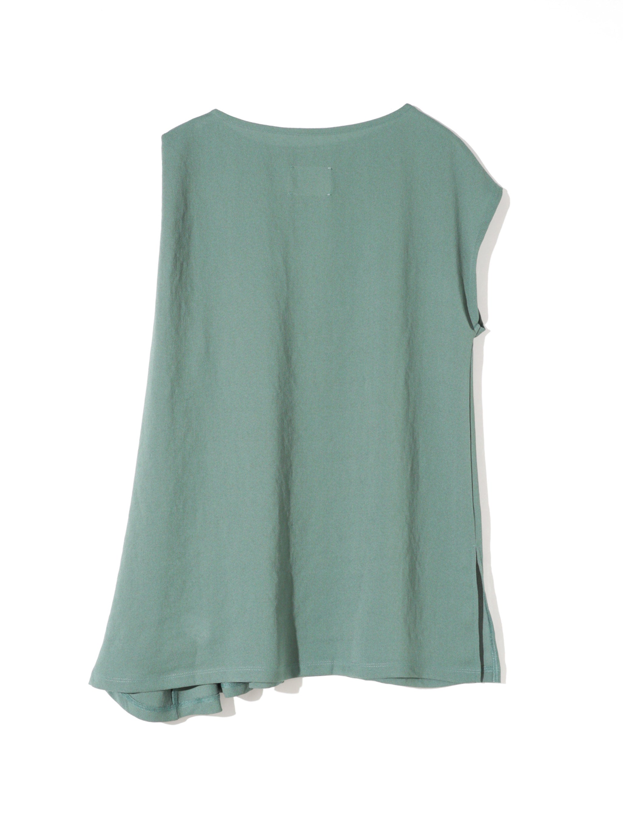 asymmetry flared pullover