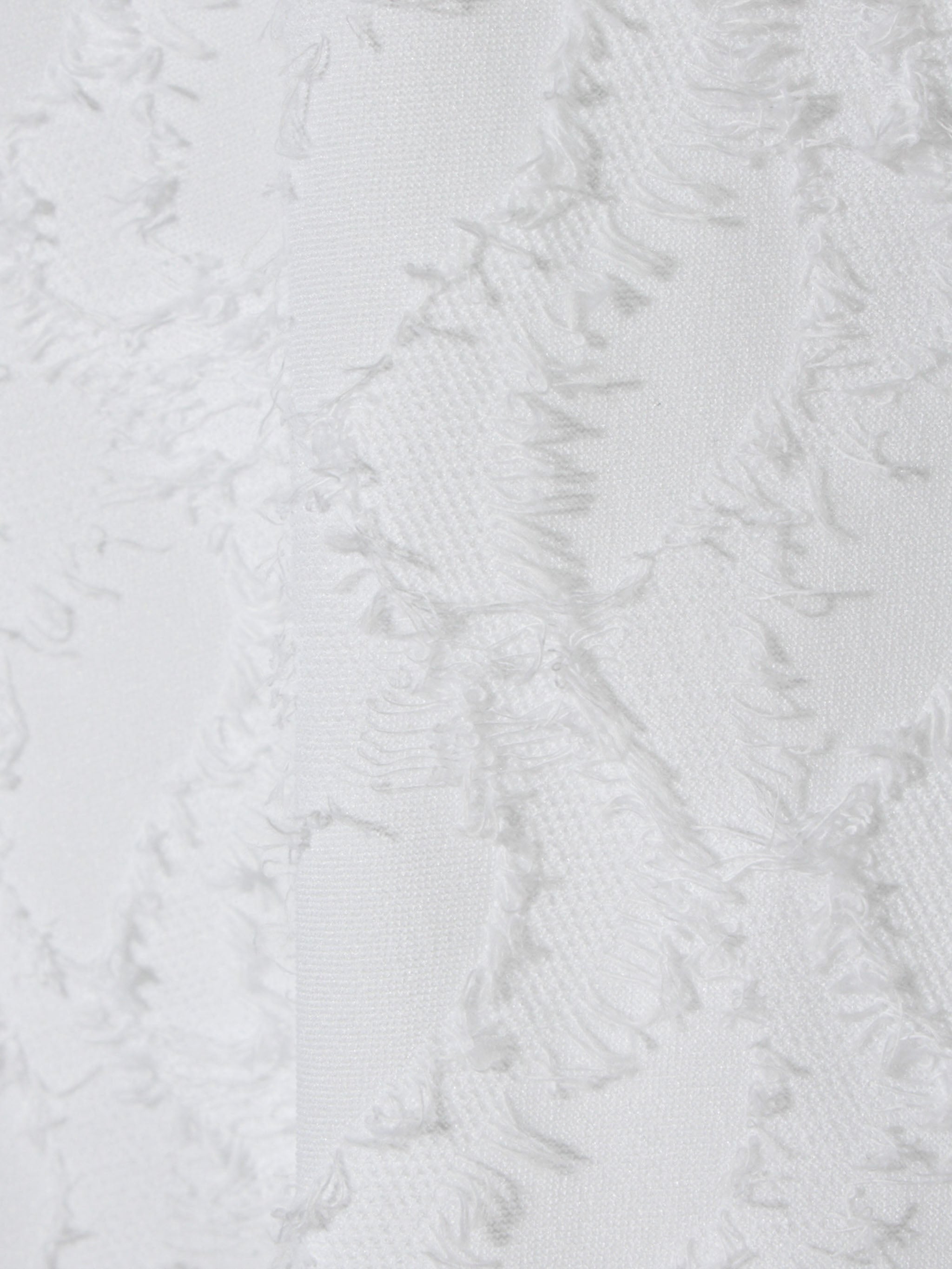 jacquard crew neck sheer inner