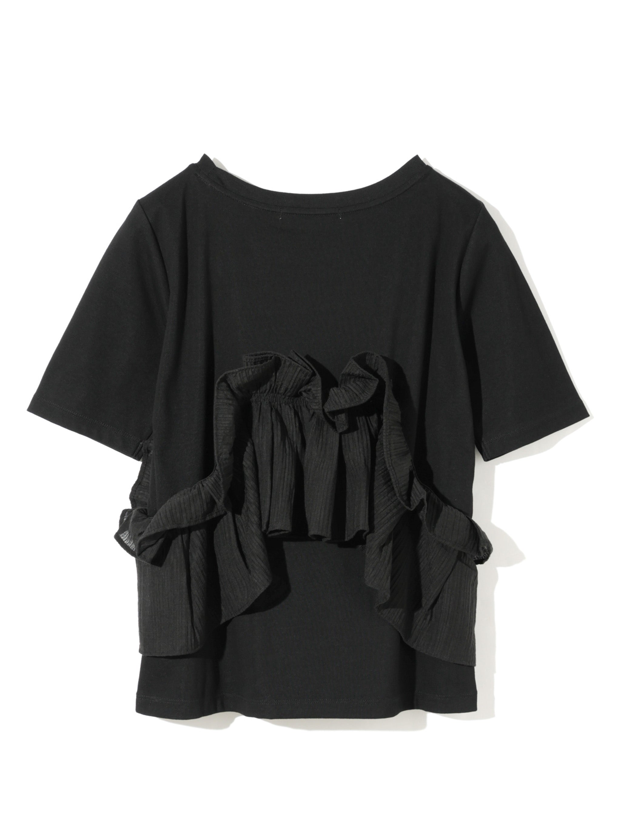 shift frill T shirt