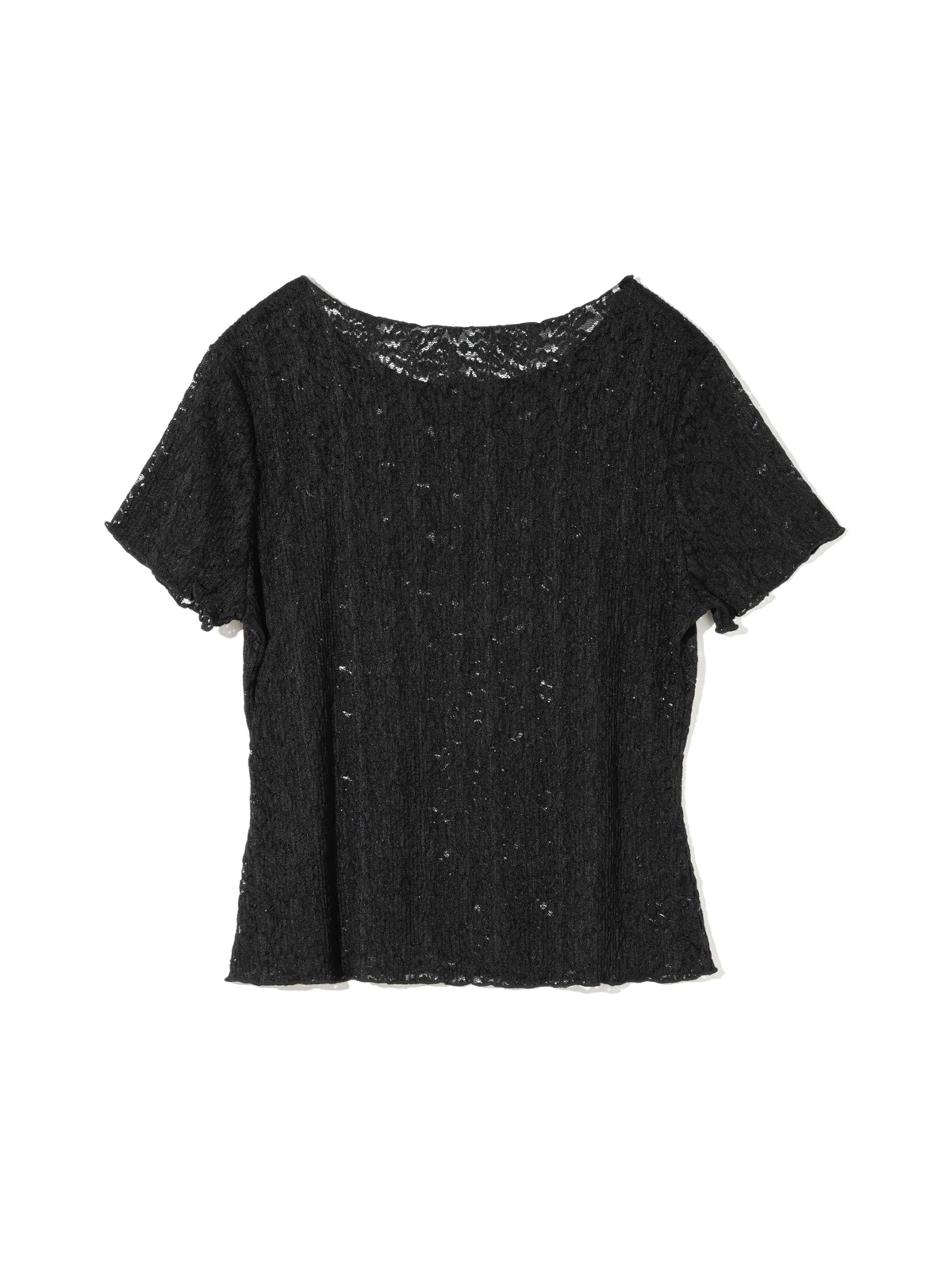 lace cutsew