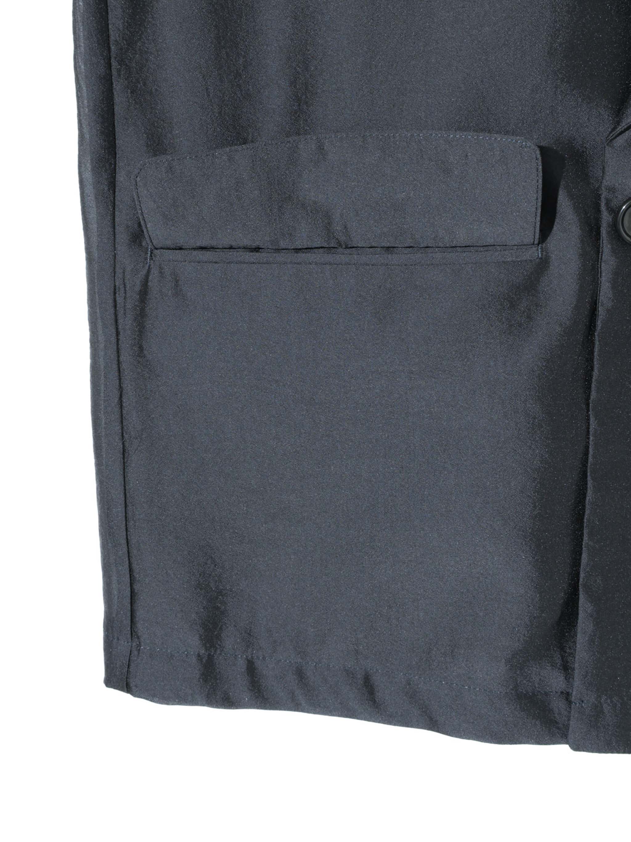 half sleeve sheer double jacket