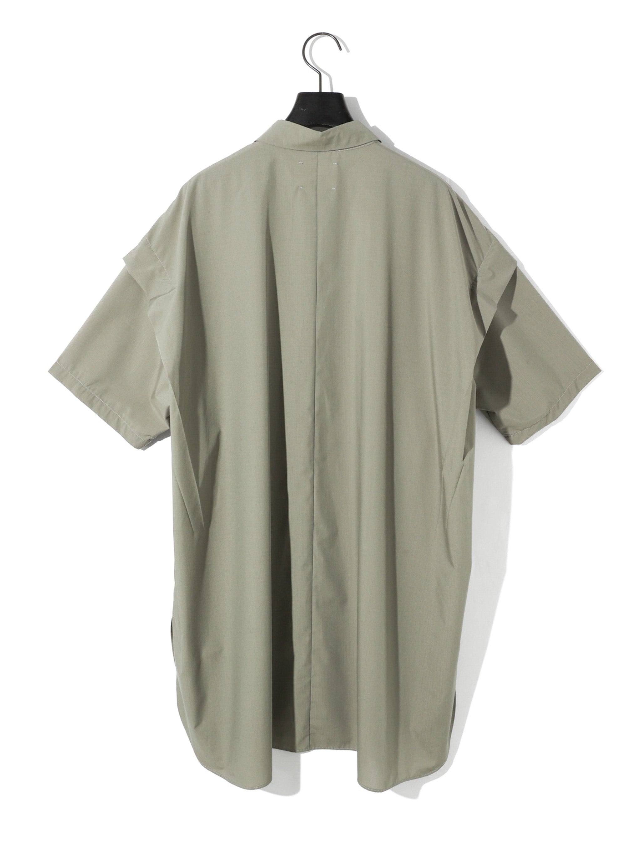 tucked shoulder wide shirt
