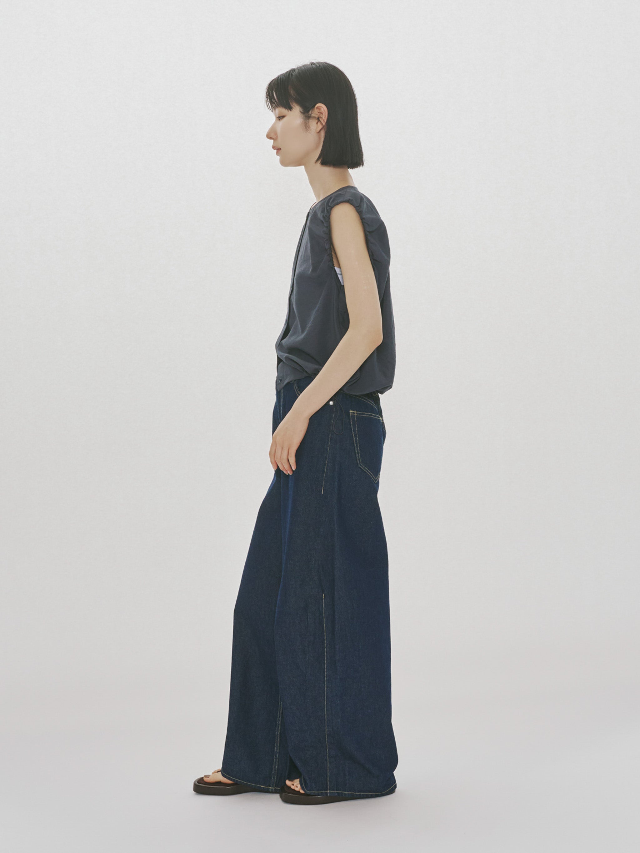 poplin volume vest
