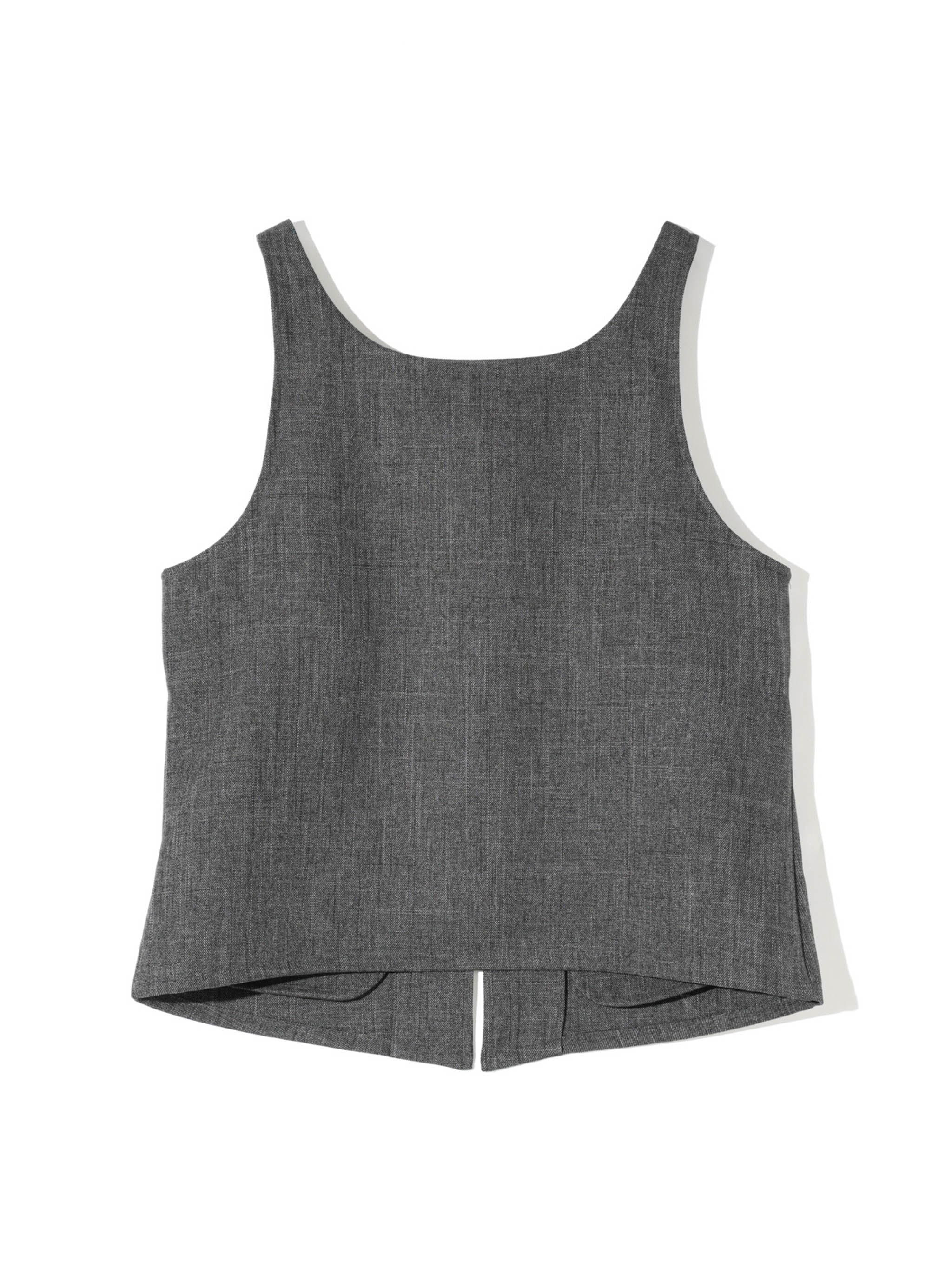 bustier like gilet