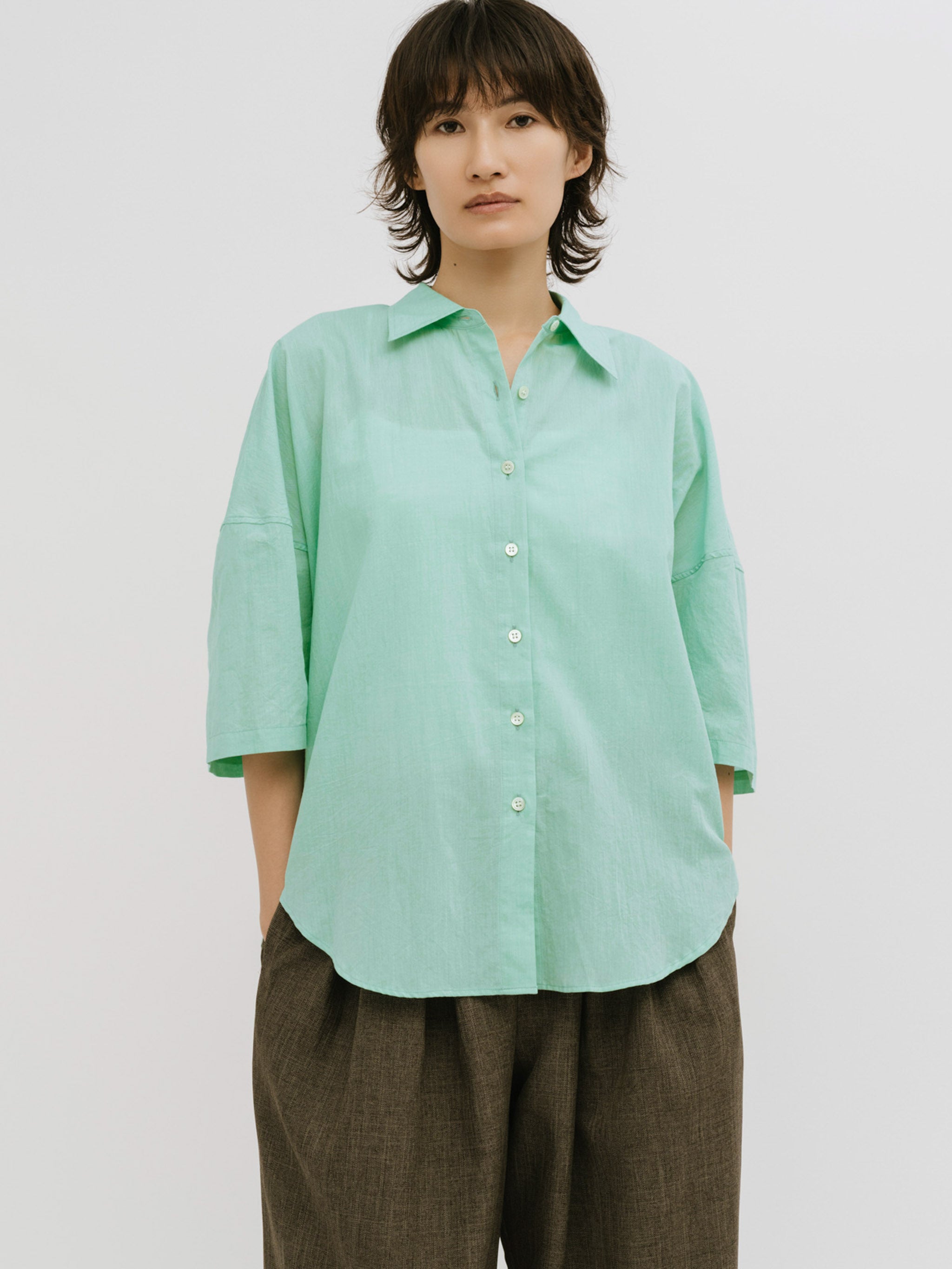 cocoon slv wide shirt