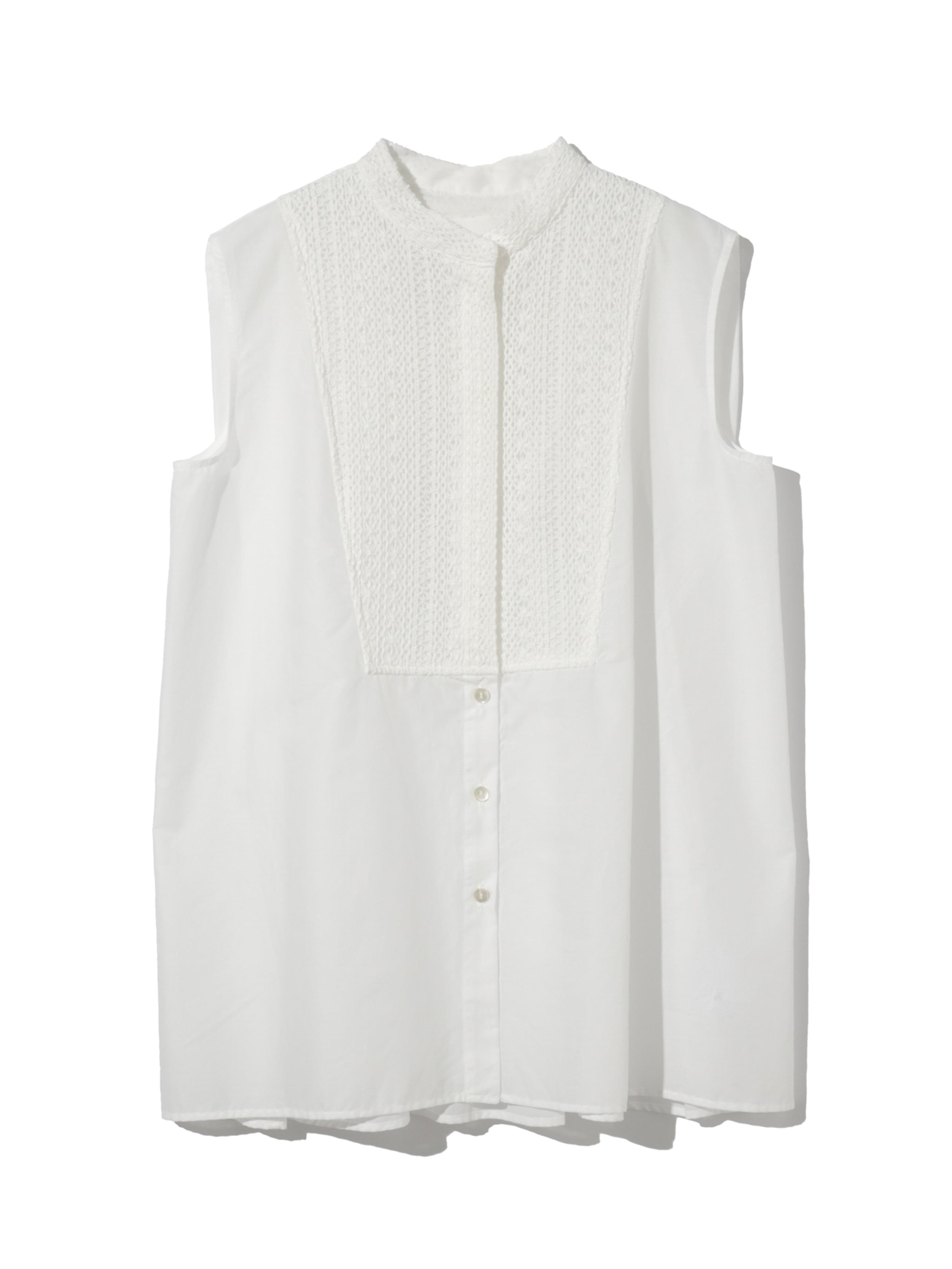 wide shirt with lace