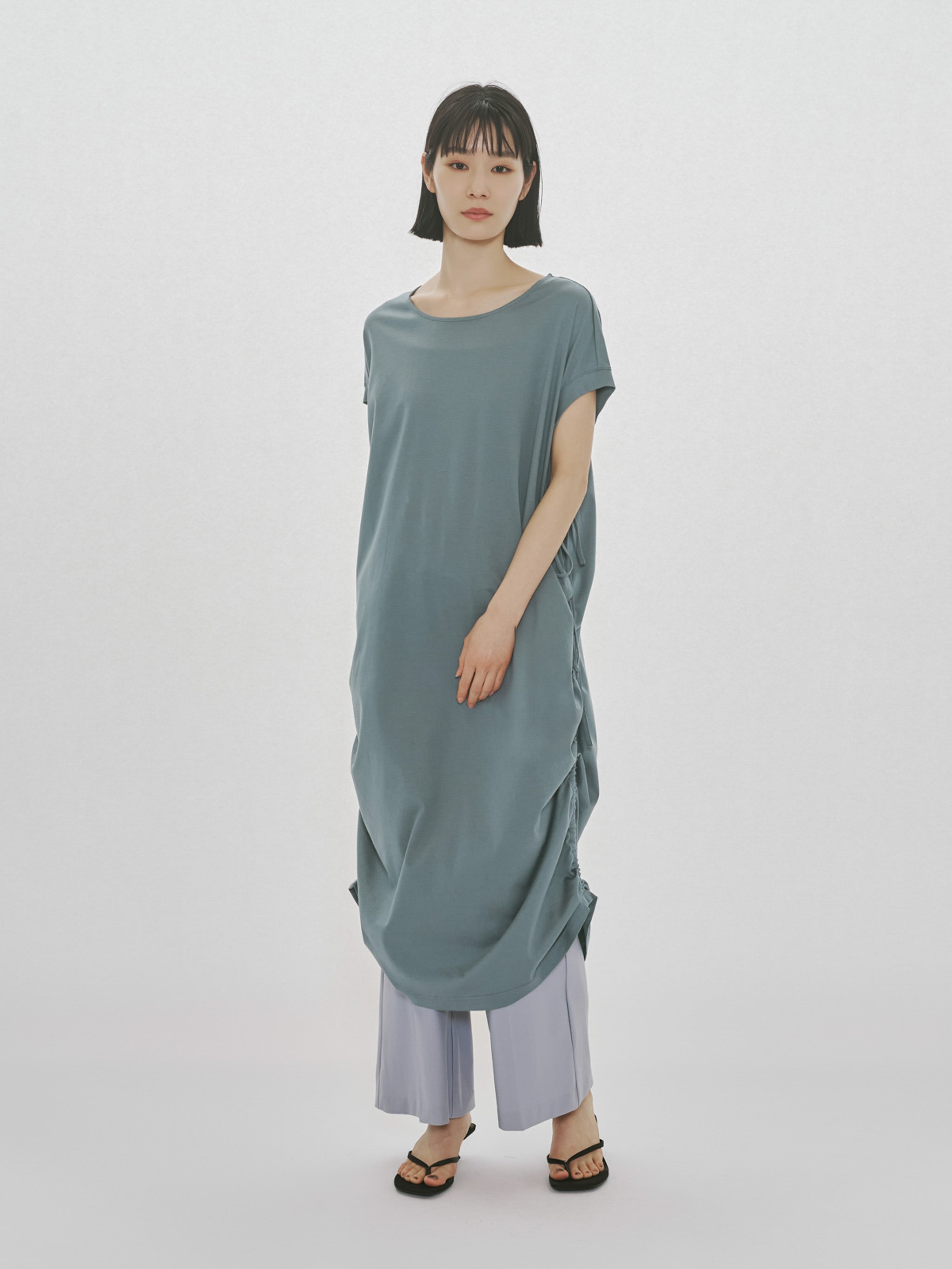 drawstring jersey one-piece