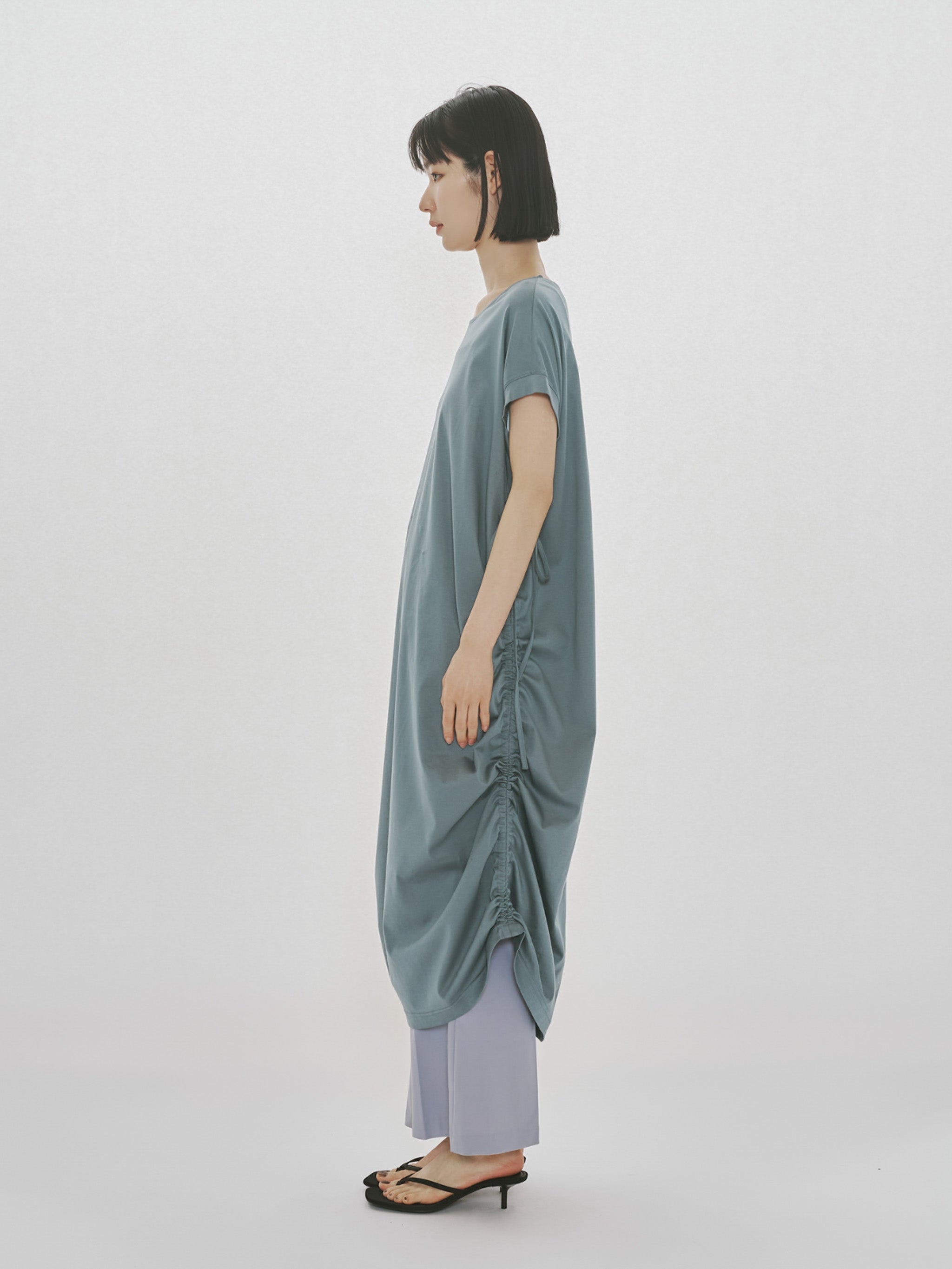 drawstring jersey one-piece