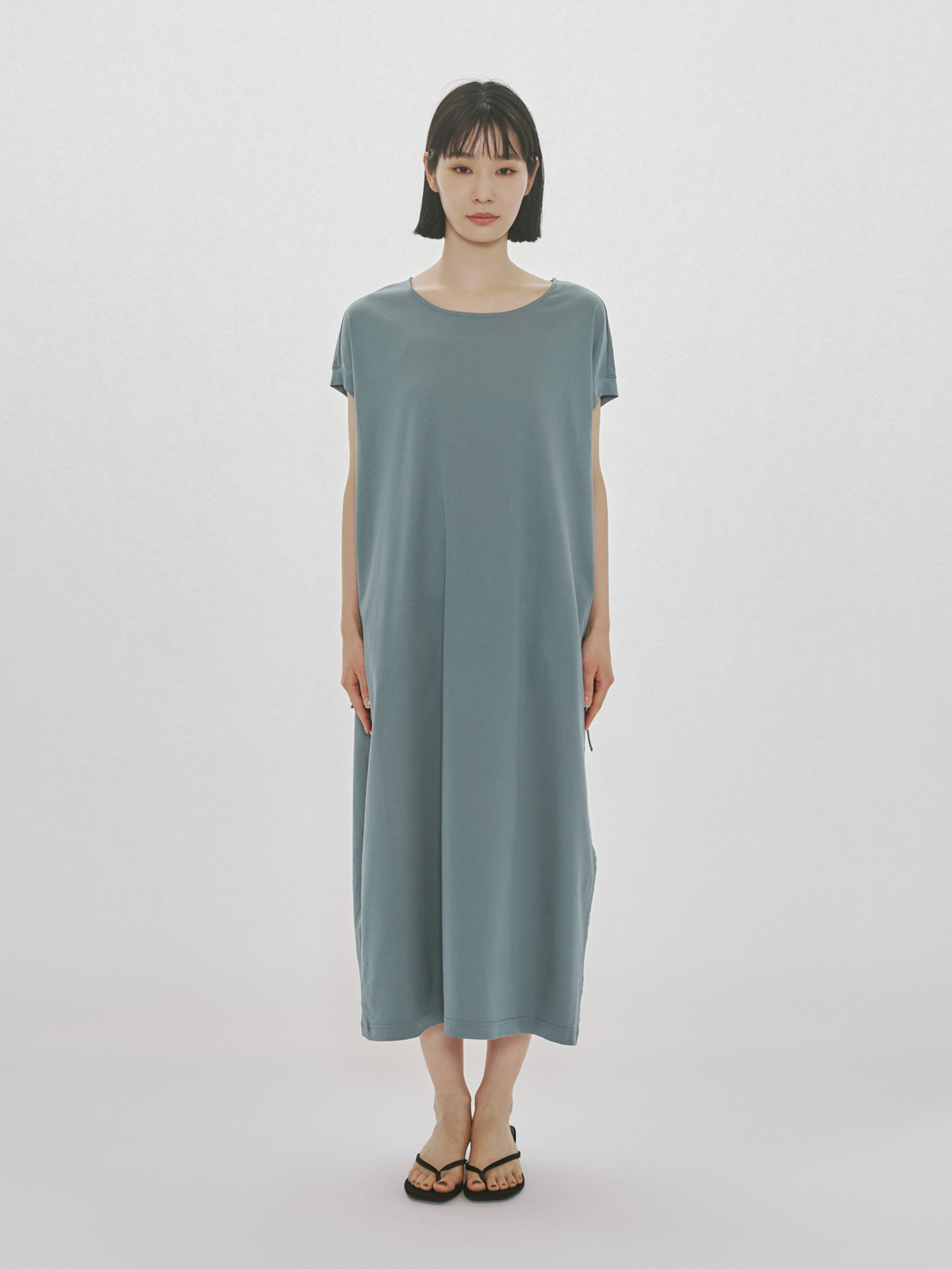 drawstring jersey one-piece