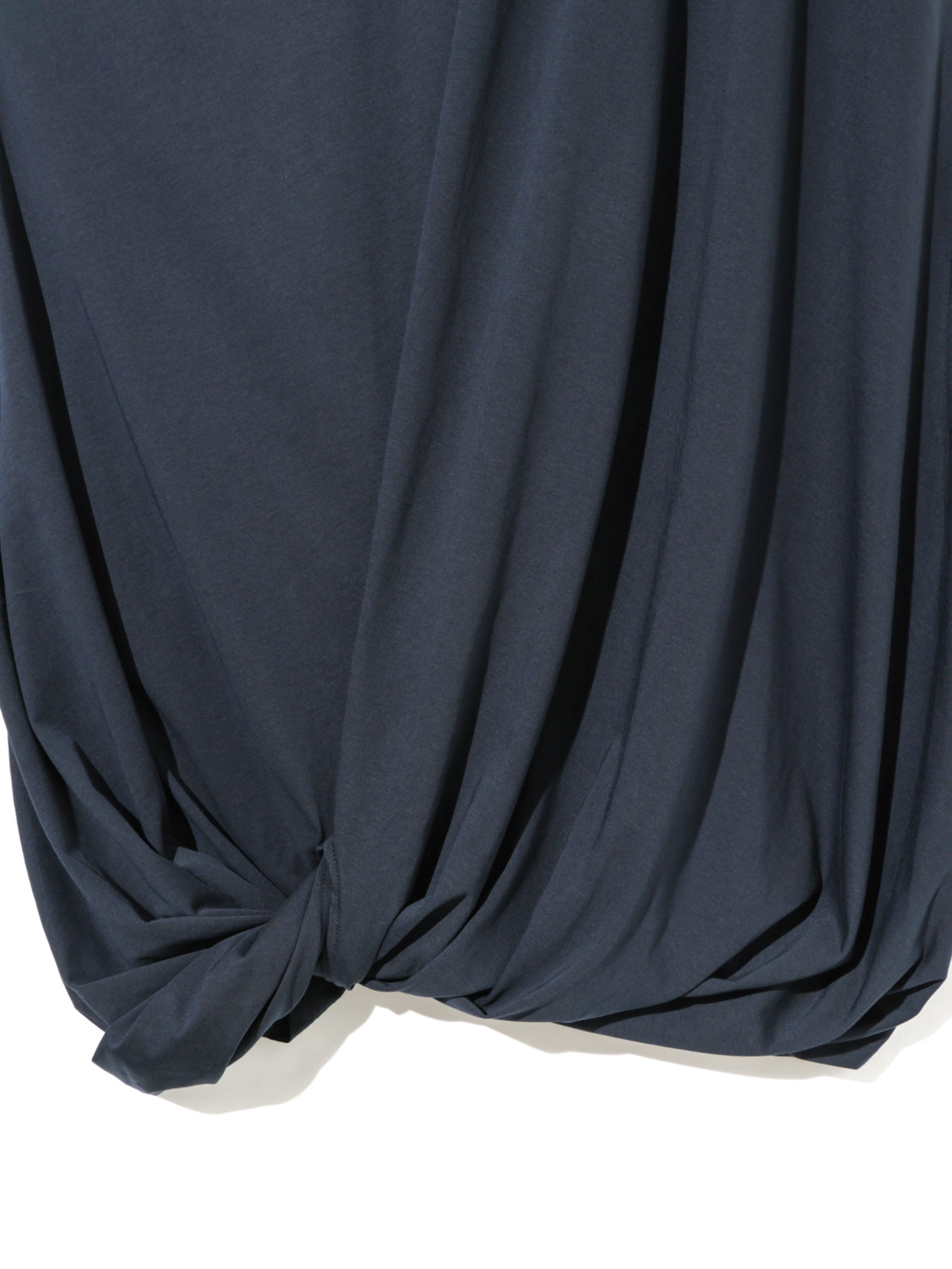jersey twist hem one-piece