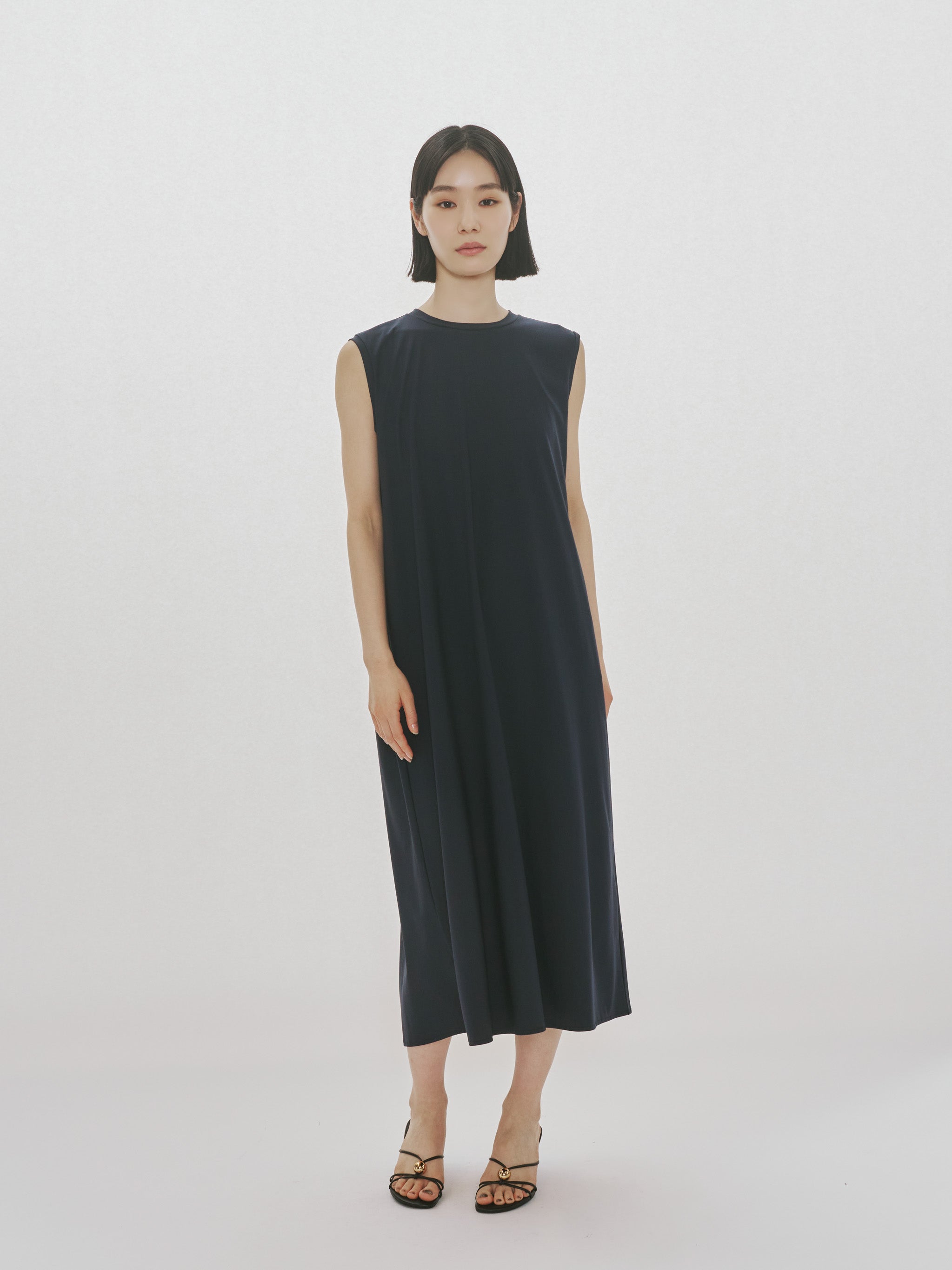 essential back tuck dress