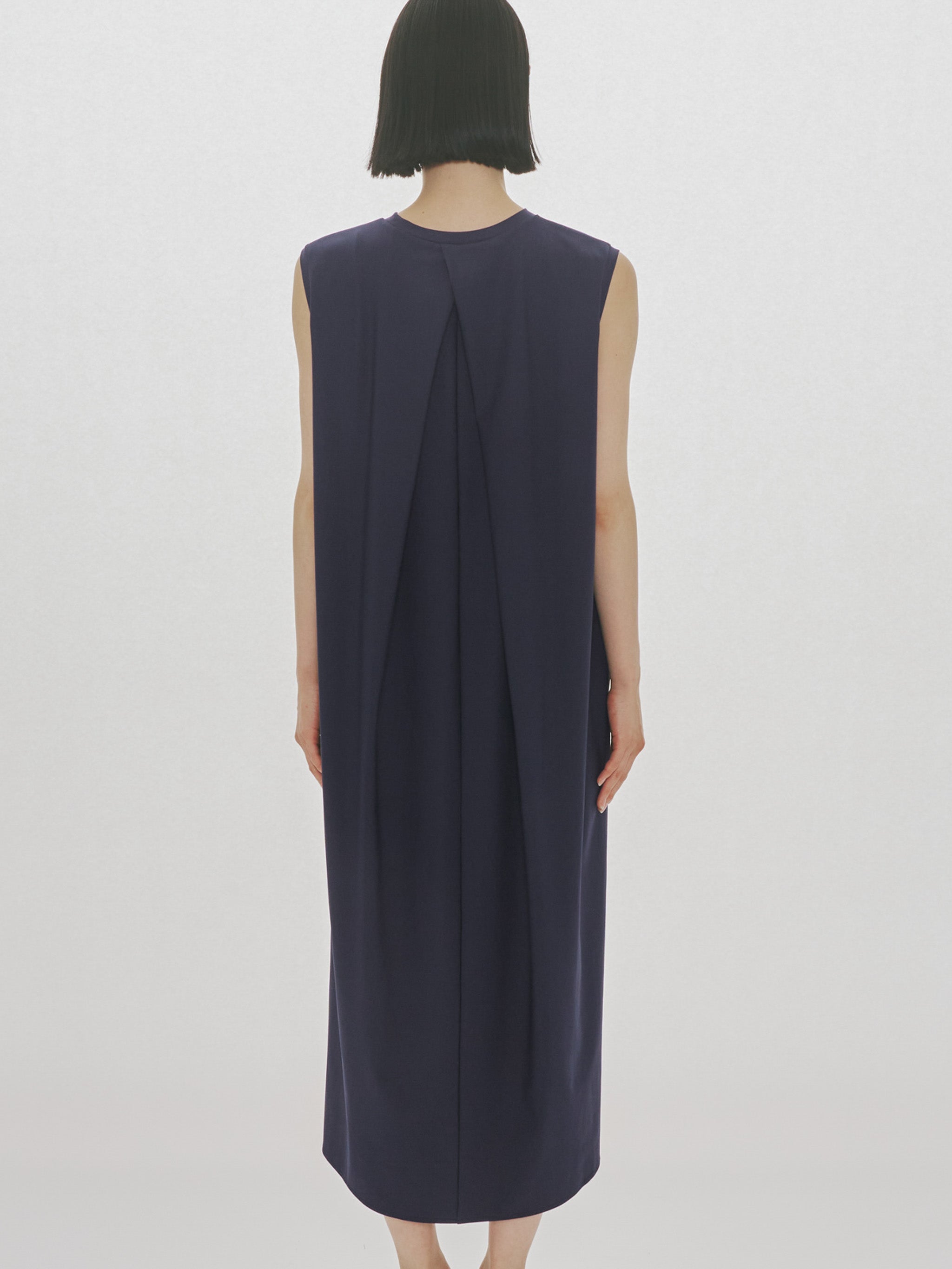essential back tuck dress