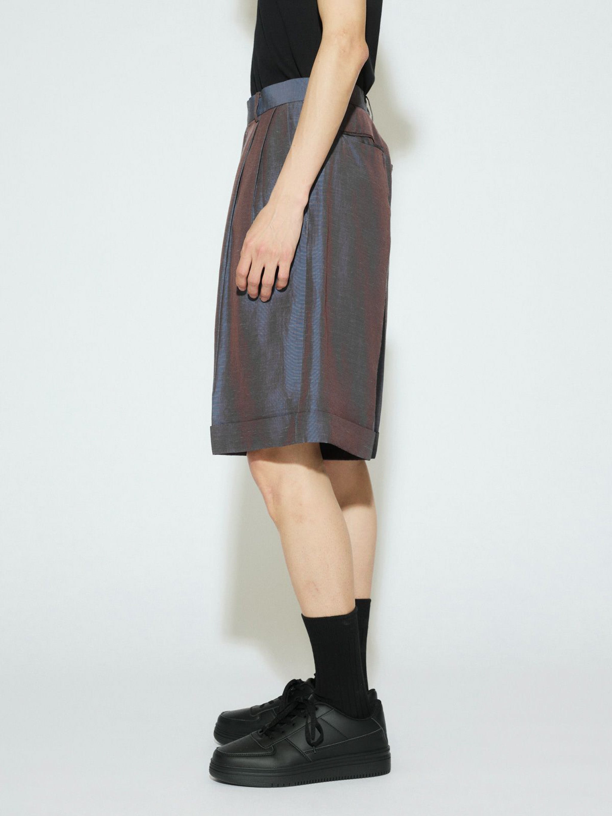 Men’s ワイドショートスラックス