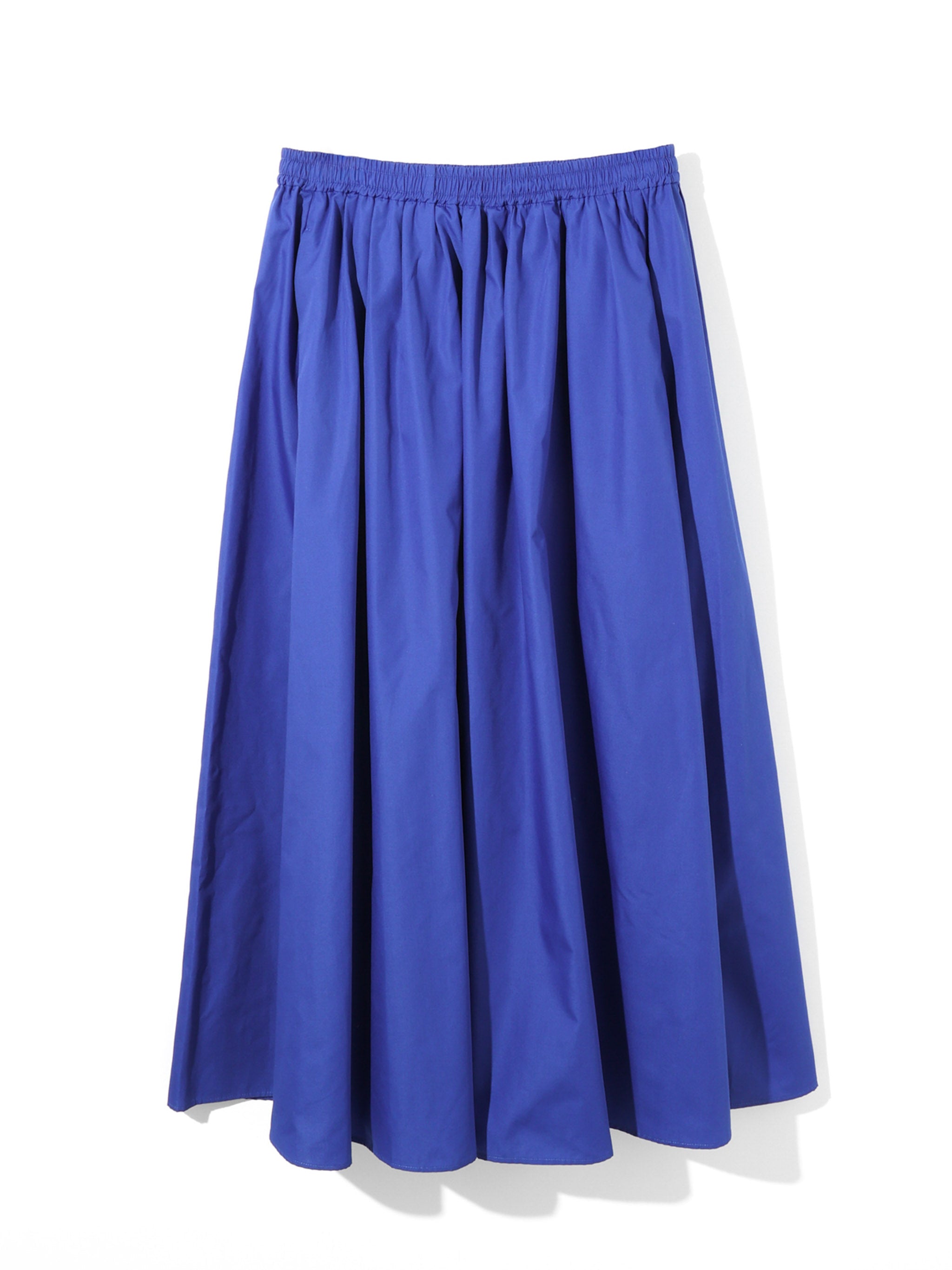 tucked gather volume skirt