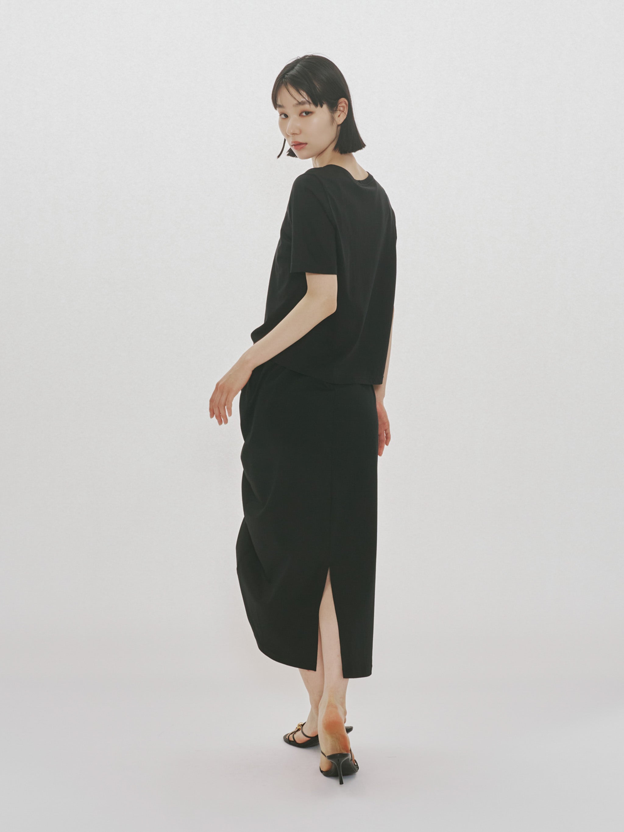 drawstring skirt